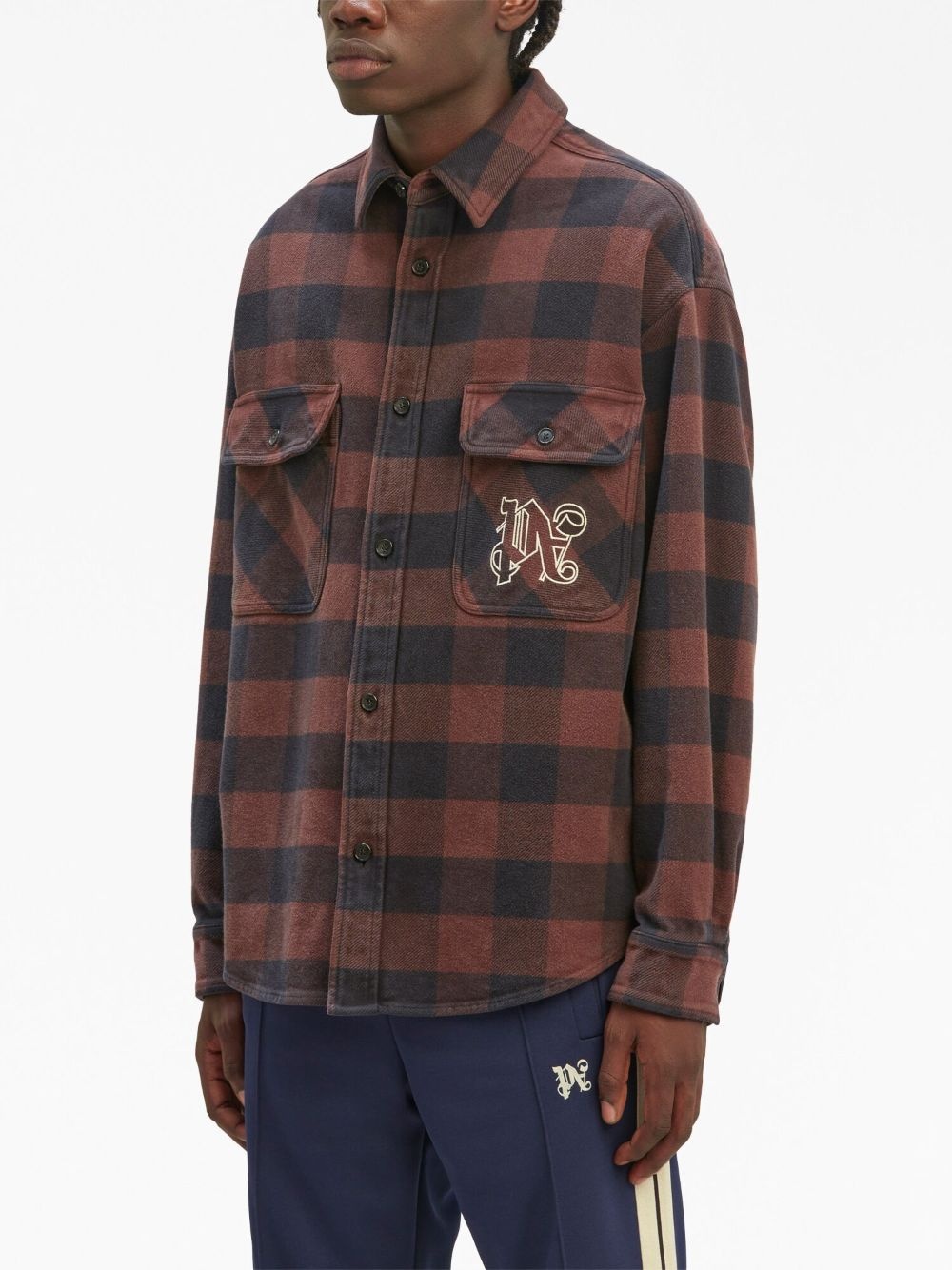Palm Angels Shirts Brown - 3