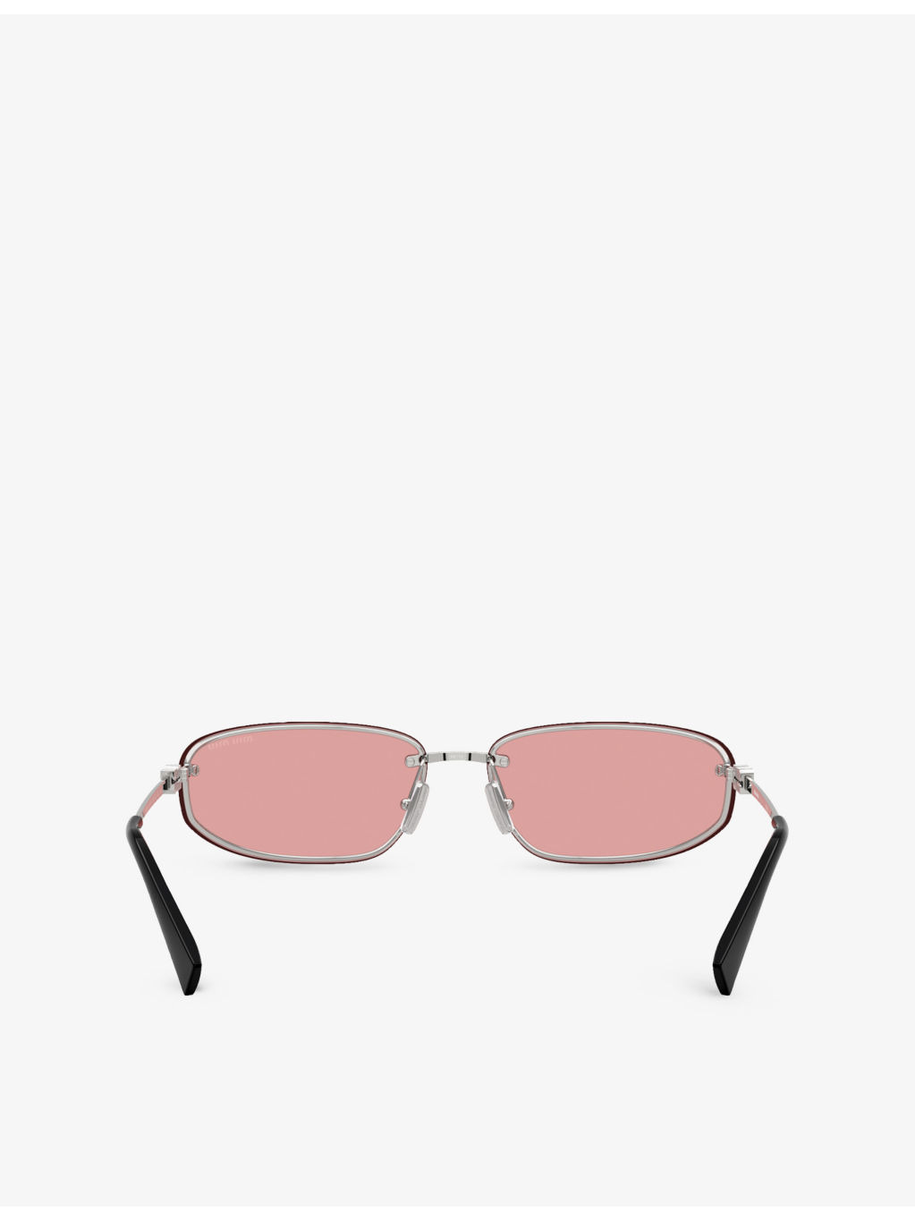 MU A50S Oval-Frame Metal Sunglasses - 4