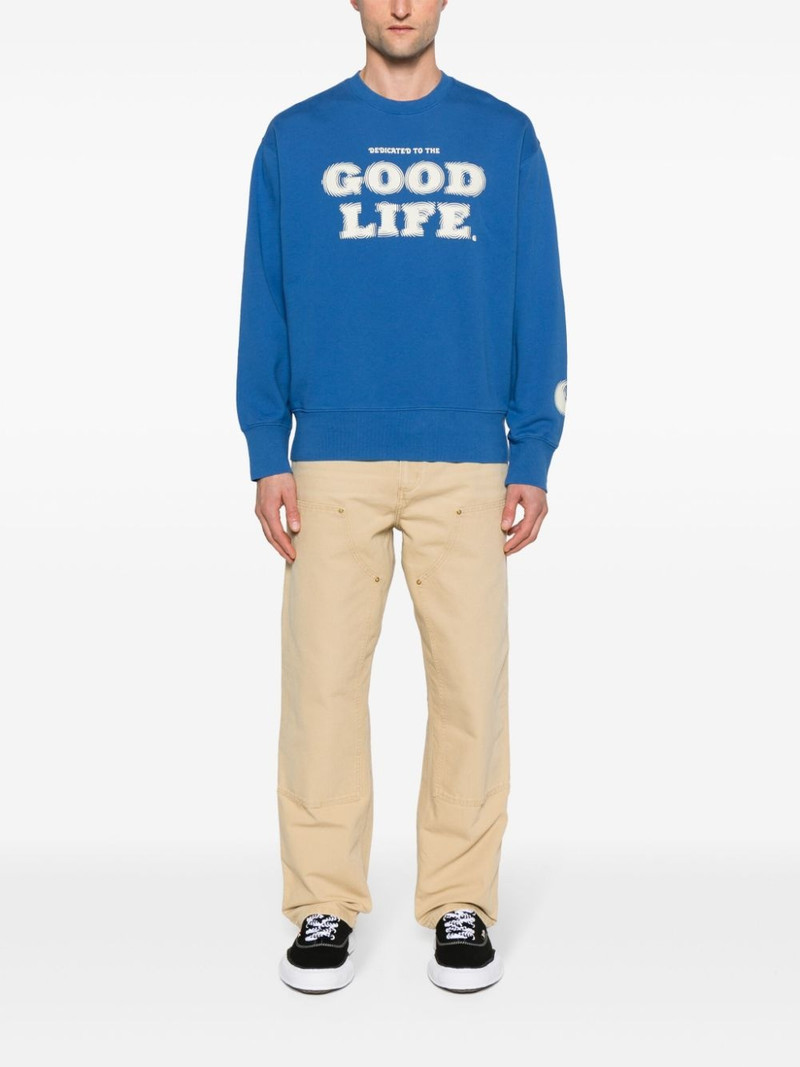 Carhartt Mist printed jersey sweatshirt outlook
