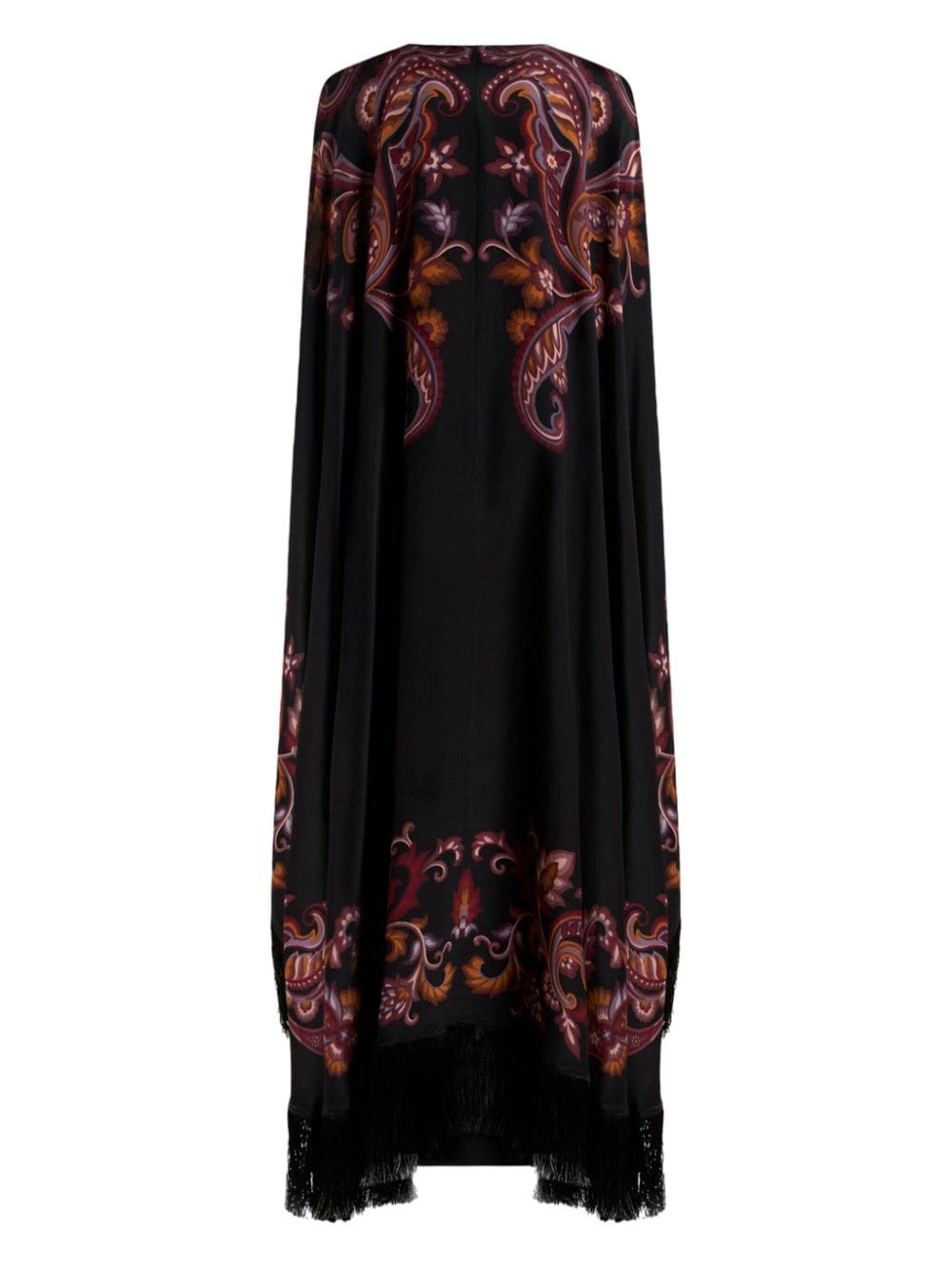 printed silk dress - 2