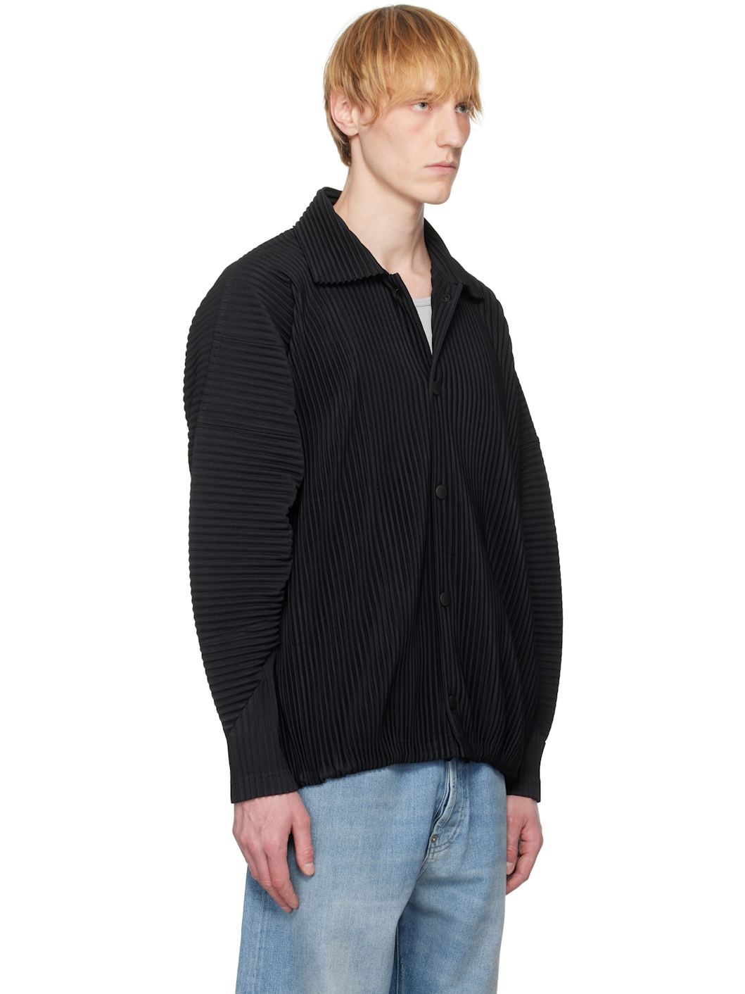 Black Monthly Color March Jacket - 2