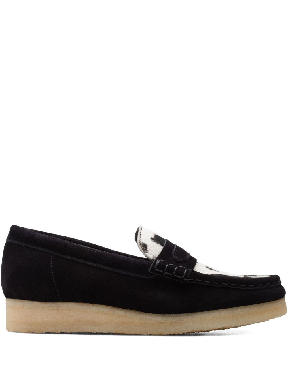 Wallabee "Cow Print Hairon" loafers - 1