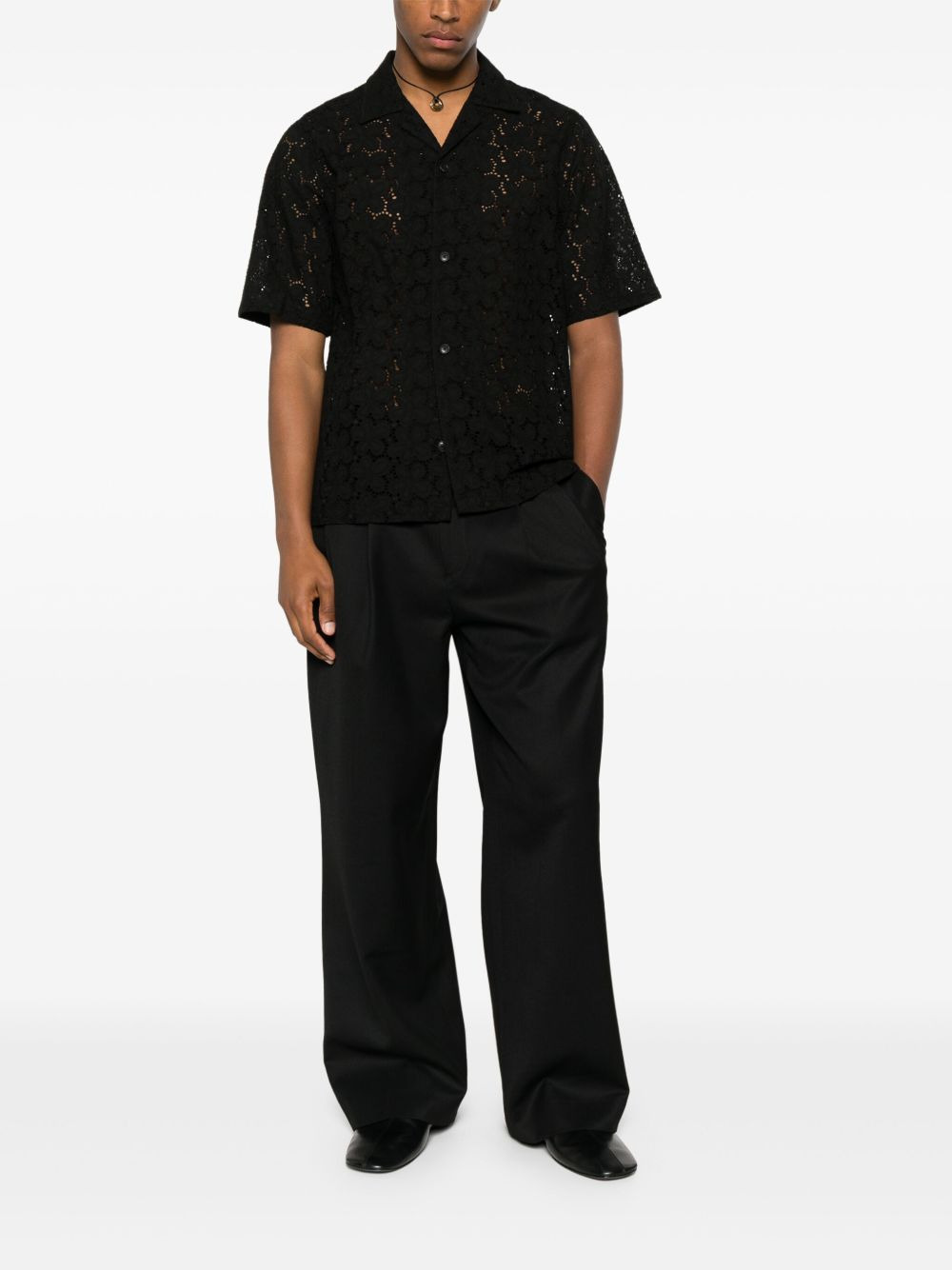 wide-leg trousers - 2