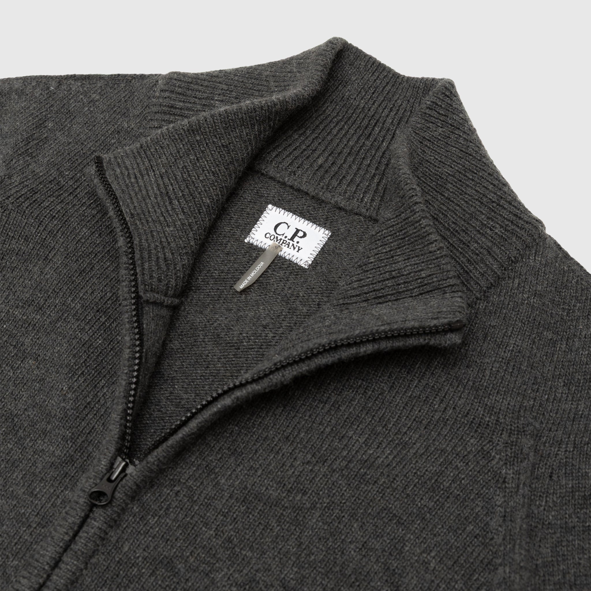 LAMBSWOOL GRS HALF ZIP SWEATER - 2