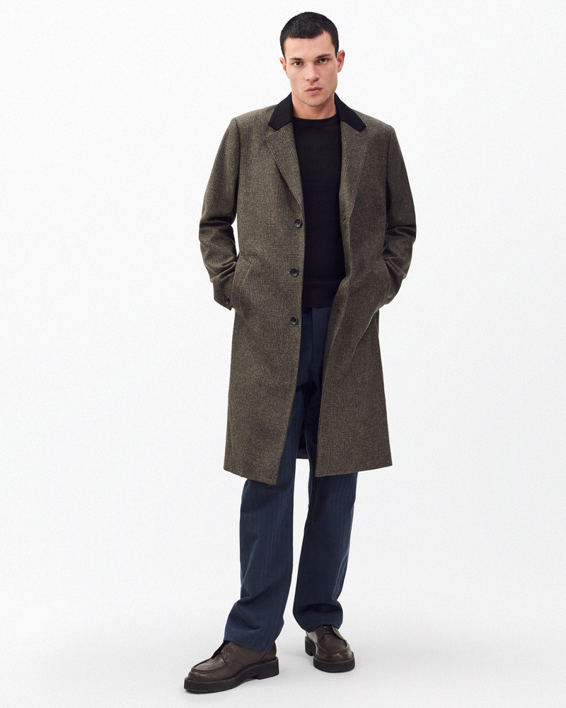 Heritage Plaid Wool Coat 6