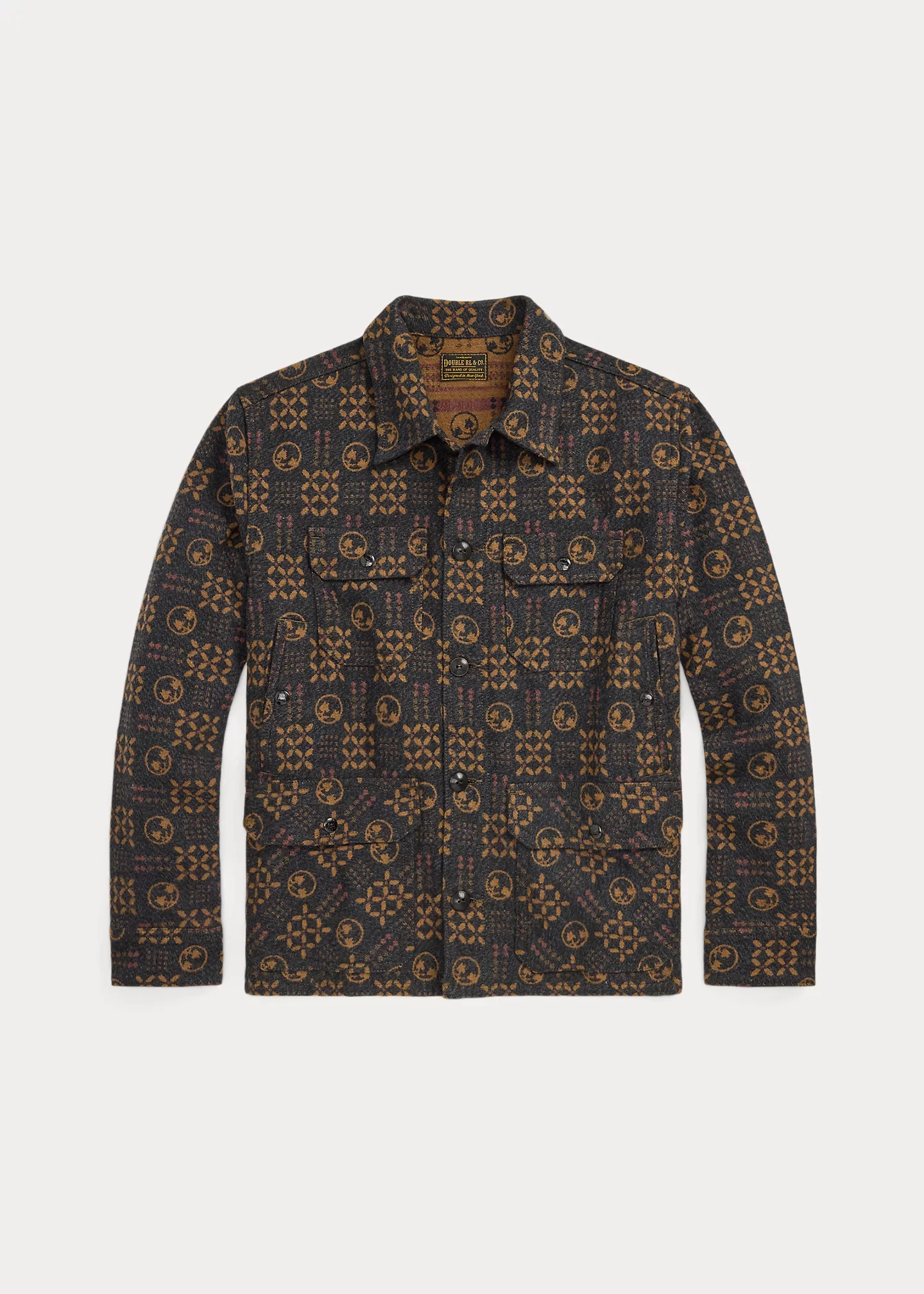 Jacquard Shirt Jacket - 1