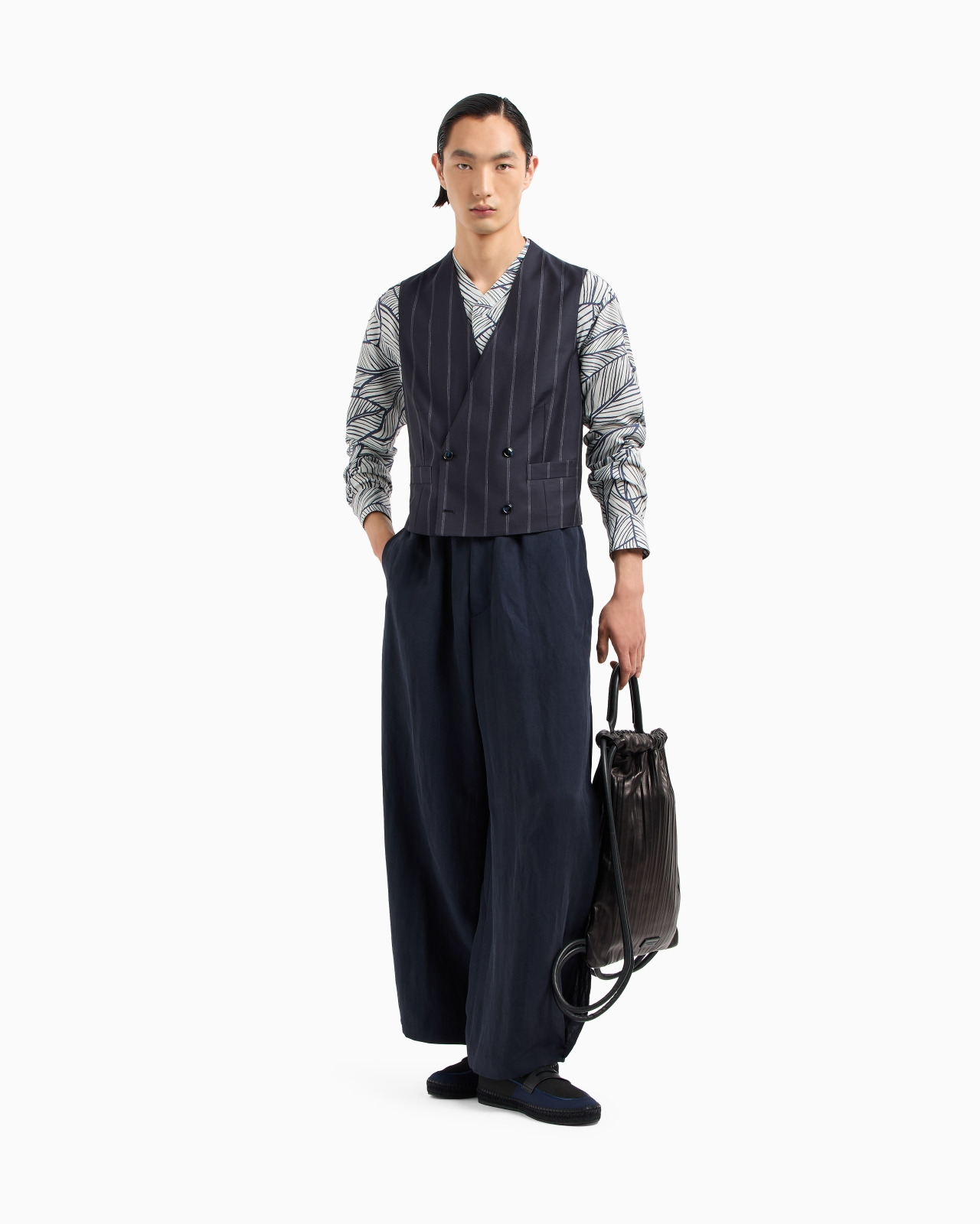 SHIRT IN PRINTED SILK HABOTAI - 2