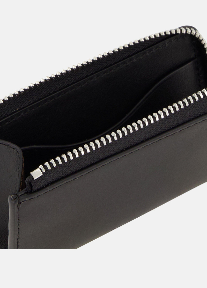 Vince Nappa Leather Zip-Top Cardholder outlook