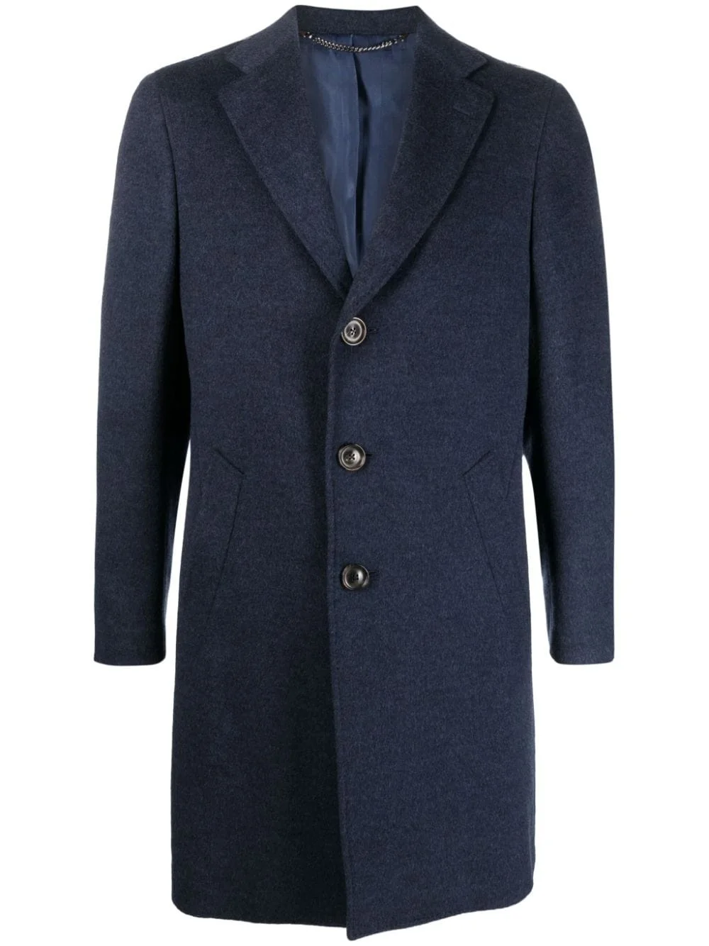 단 하나 breasted 모직 blend peacoat - 1