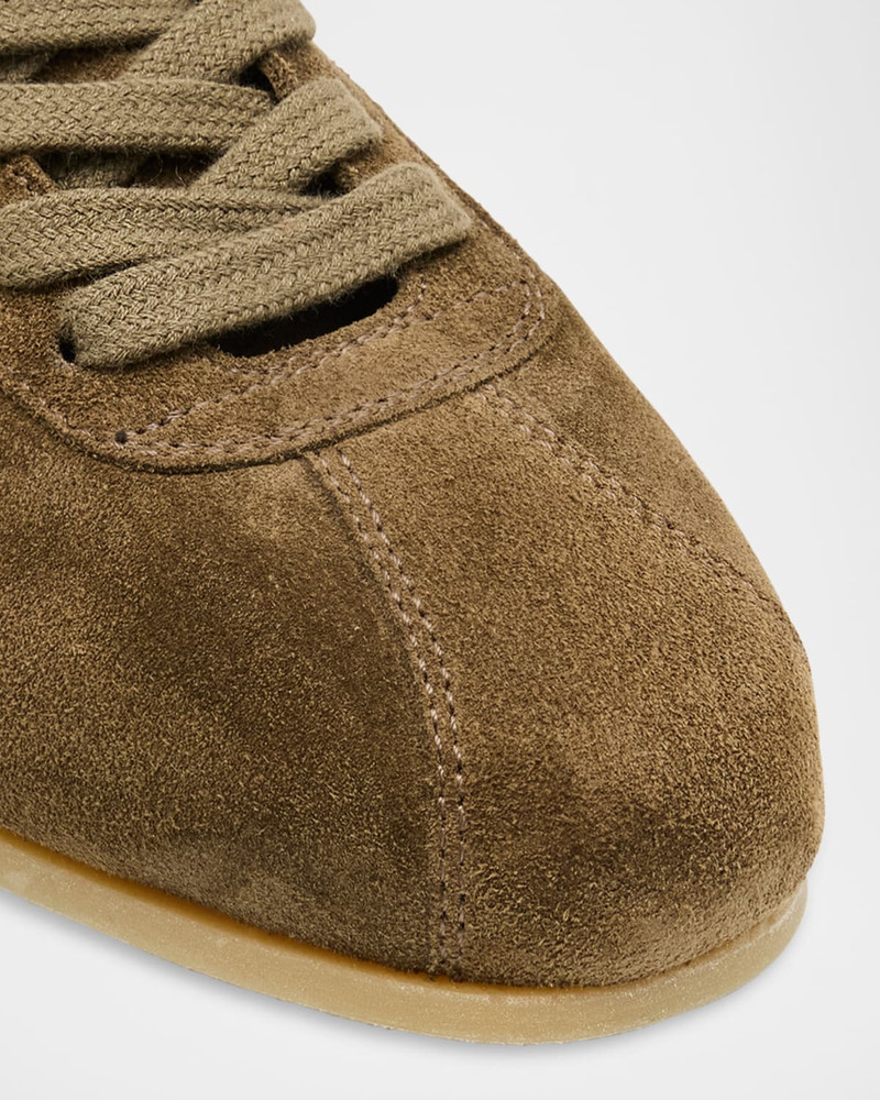 Common Projects Low-Top Suede and Leather Sneakers outlook