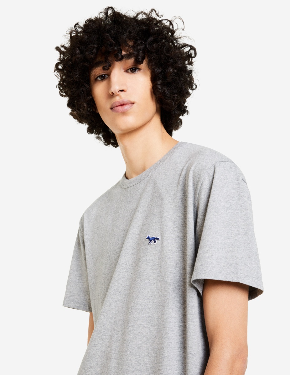 NAVY FOX PATCH CLASSIC TEE-SHIRT - 3