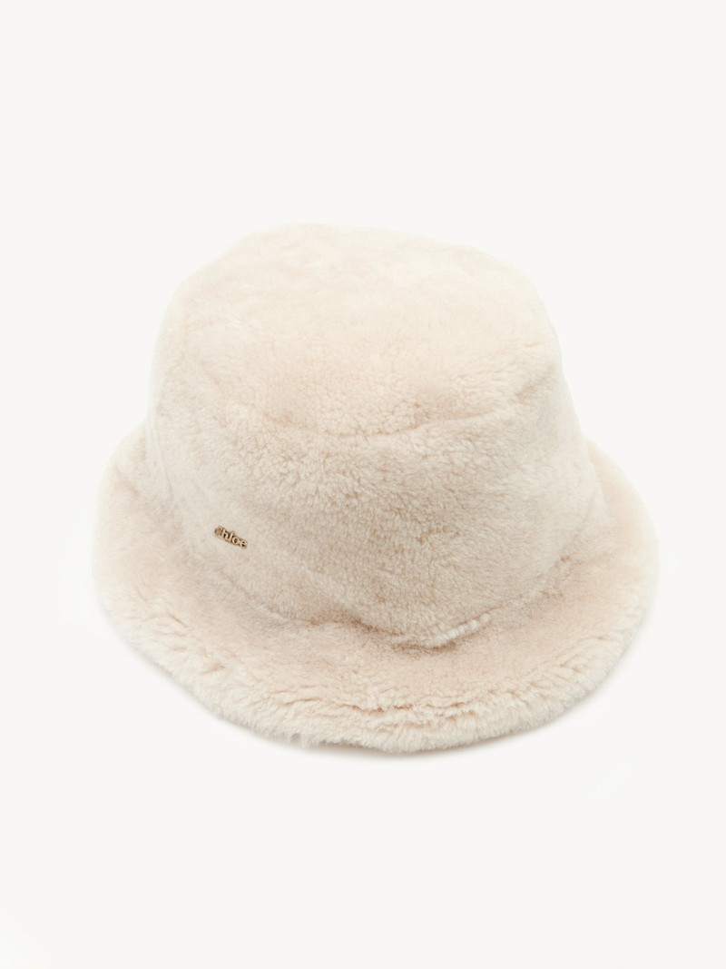SHEARLING HAT 1