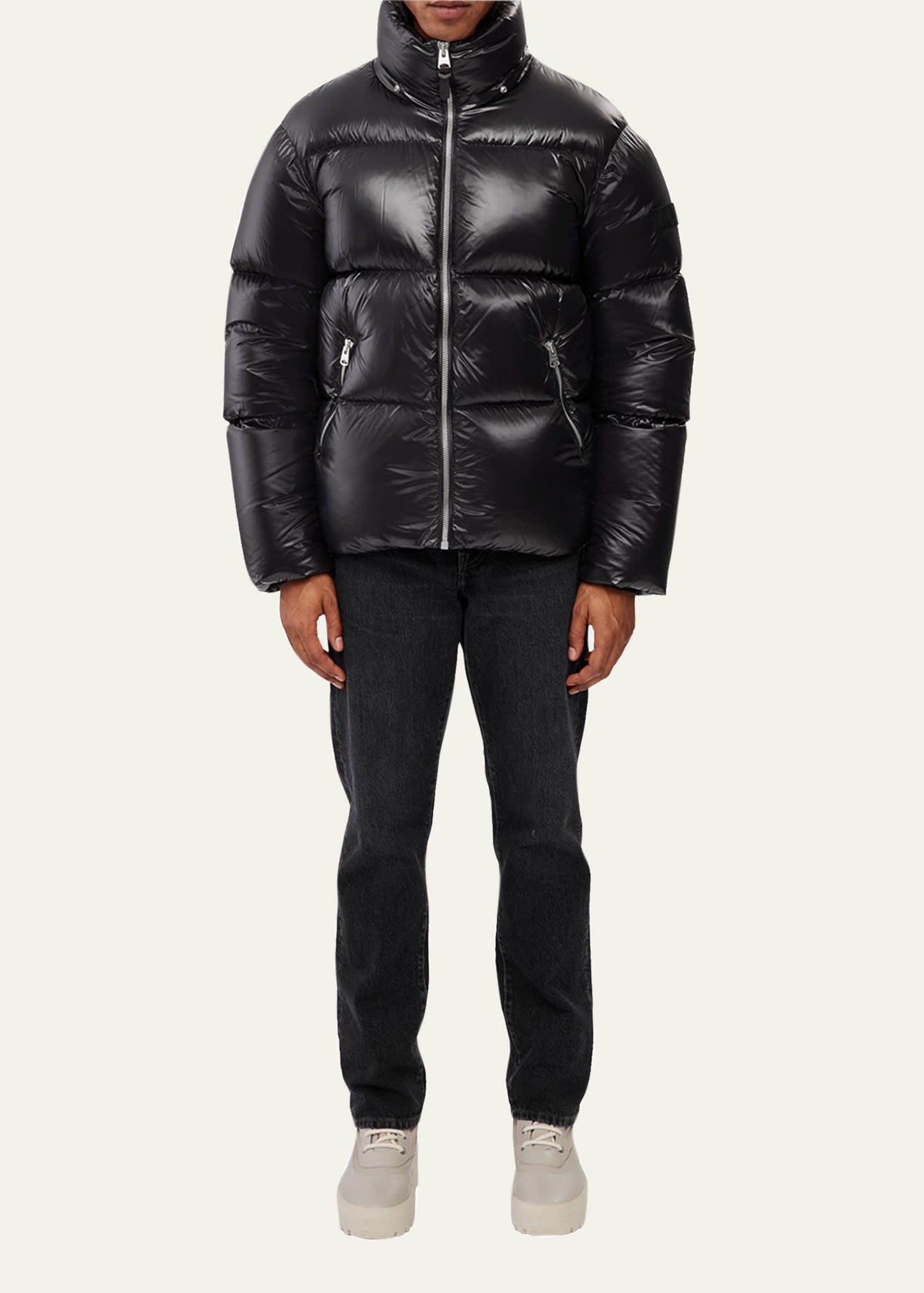 Men's Kent Short Hooded Puffer Coat - 2