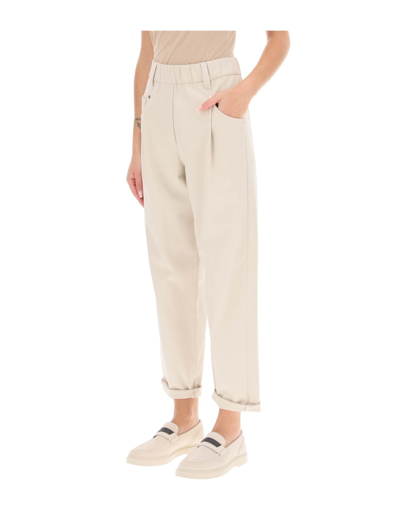 Cotton Trousers - 4