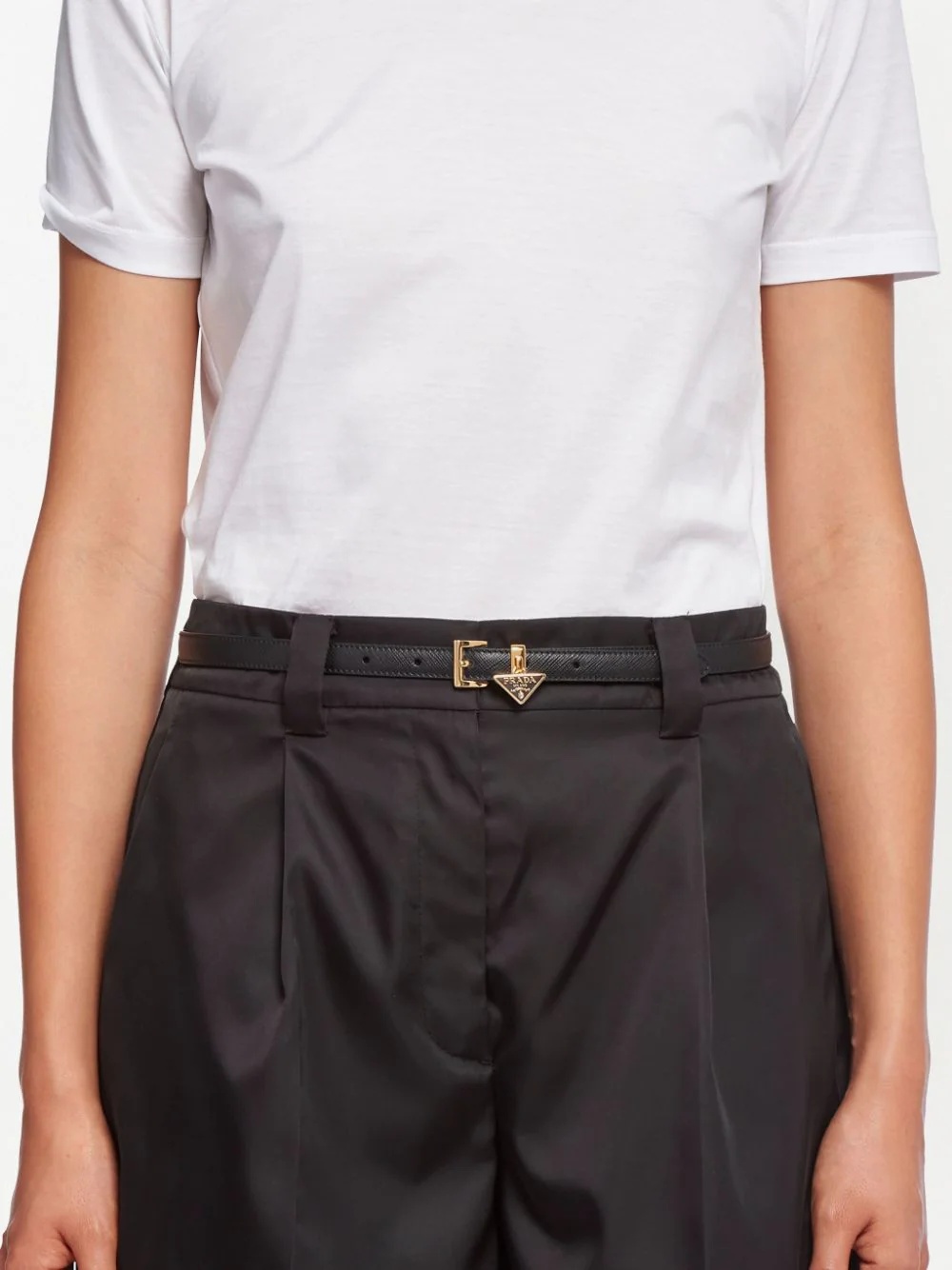 logo-charm belt - 3