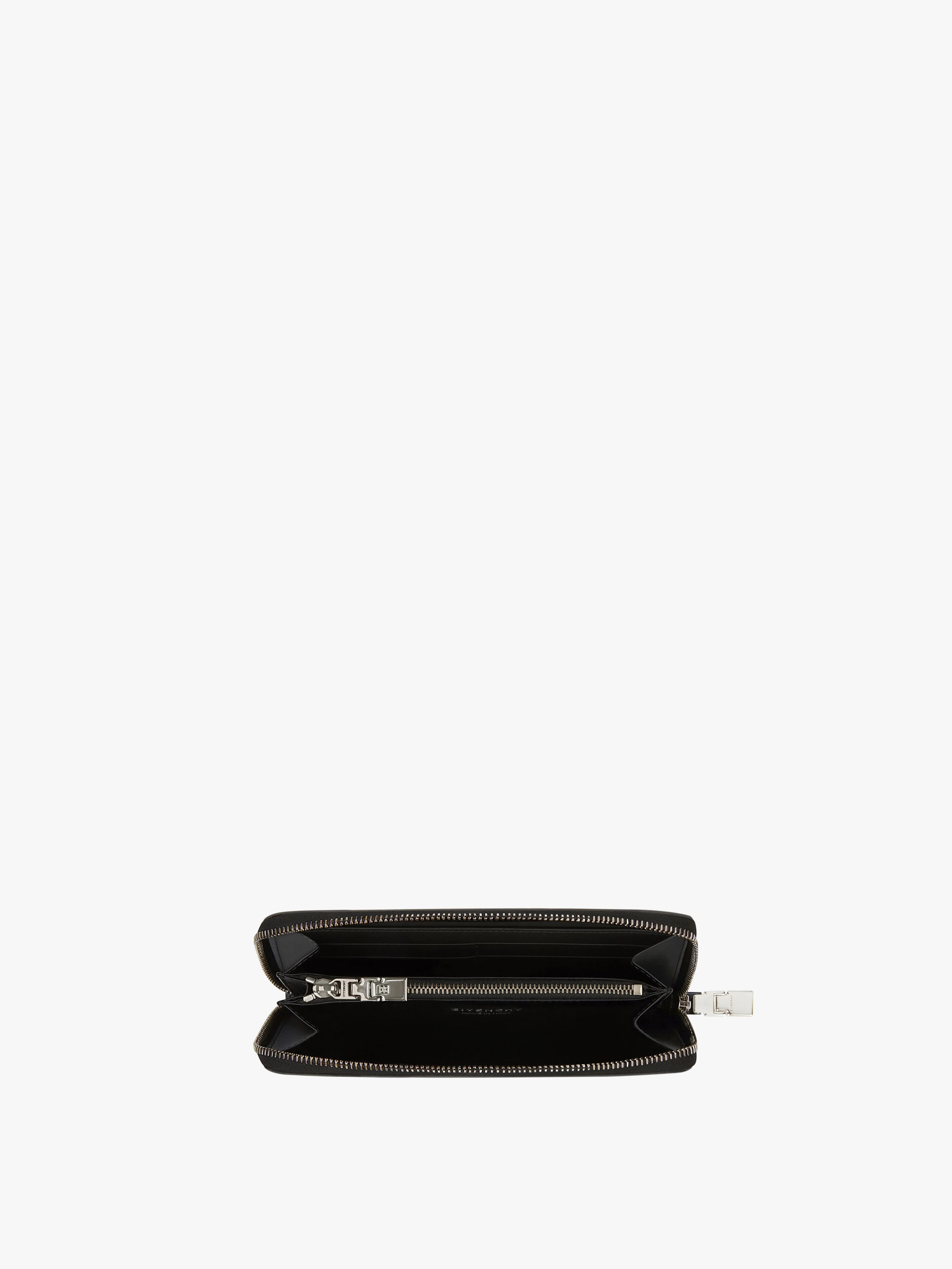 LONG GIVENCHY ZIPPERED WALLET IN 4G CAMO LEATHER - 5