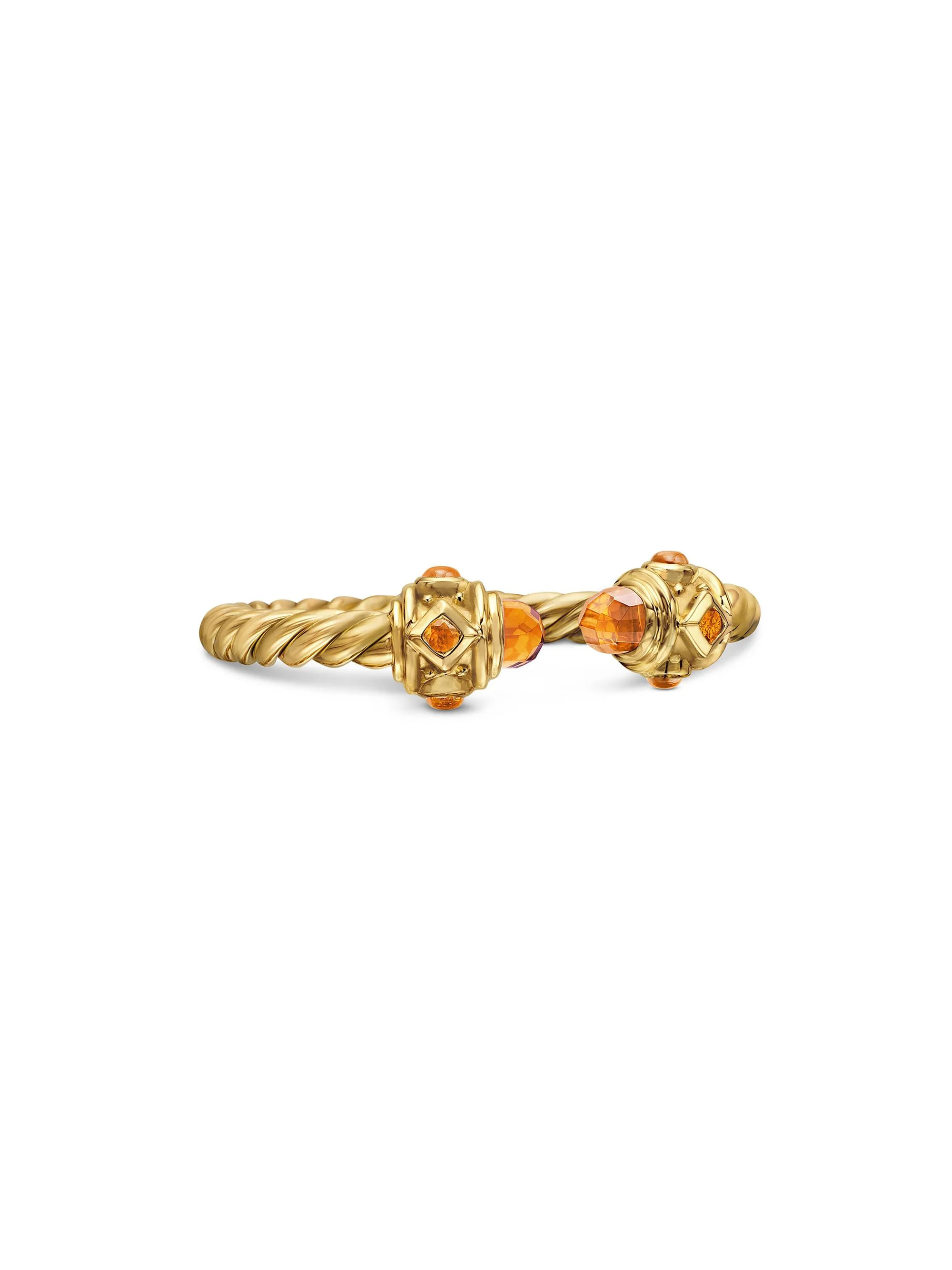 Women's Renaissance Ring in 18K Yellow Gold - Madeira Citrine - 1
