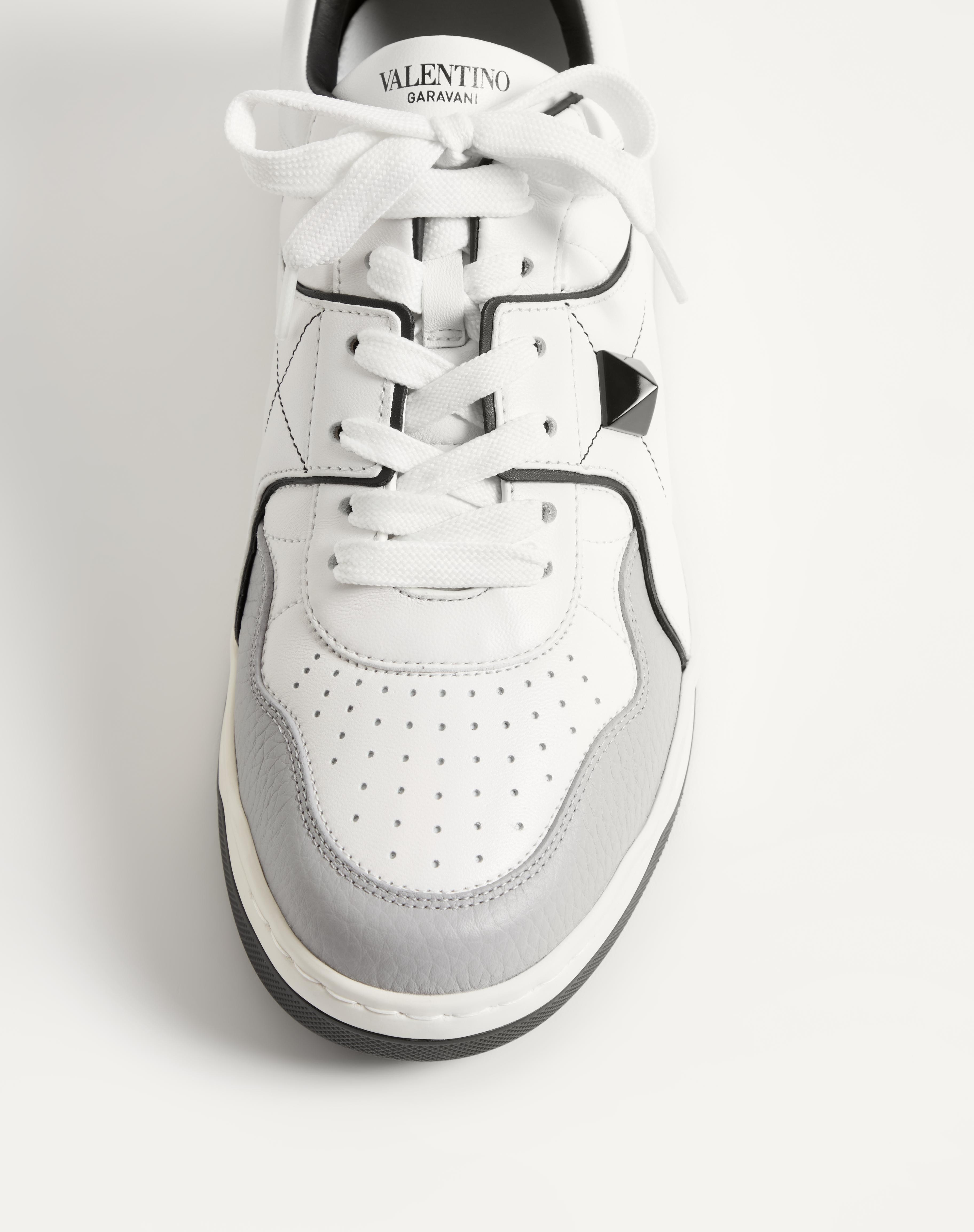 ONE STUD LOW-TOP NAPPA SNEAKER - 6