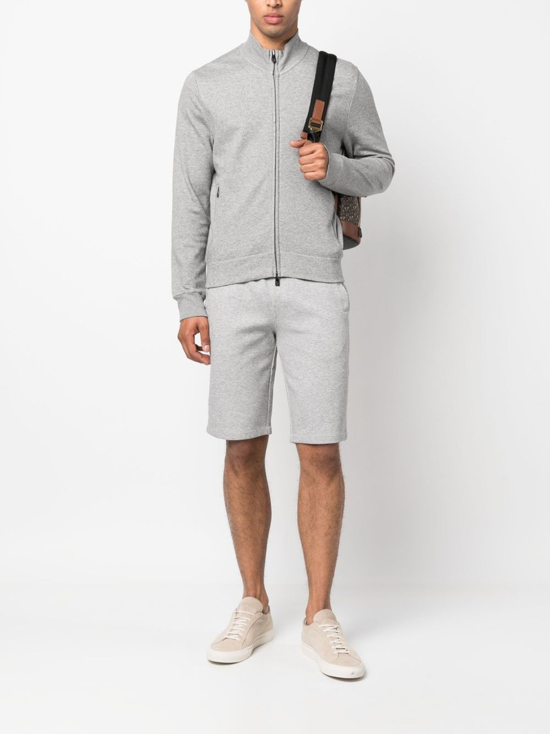 CORNELIANI drawstring cotton shorts outlook