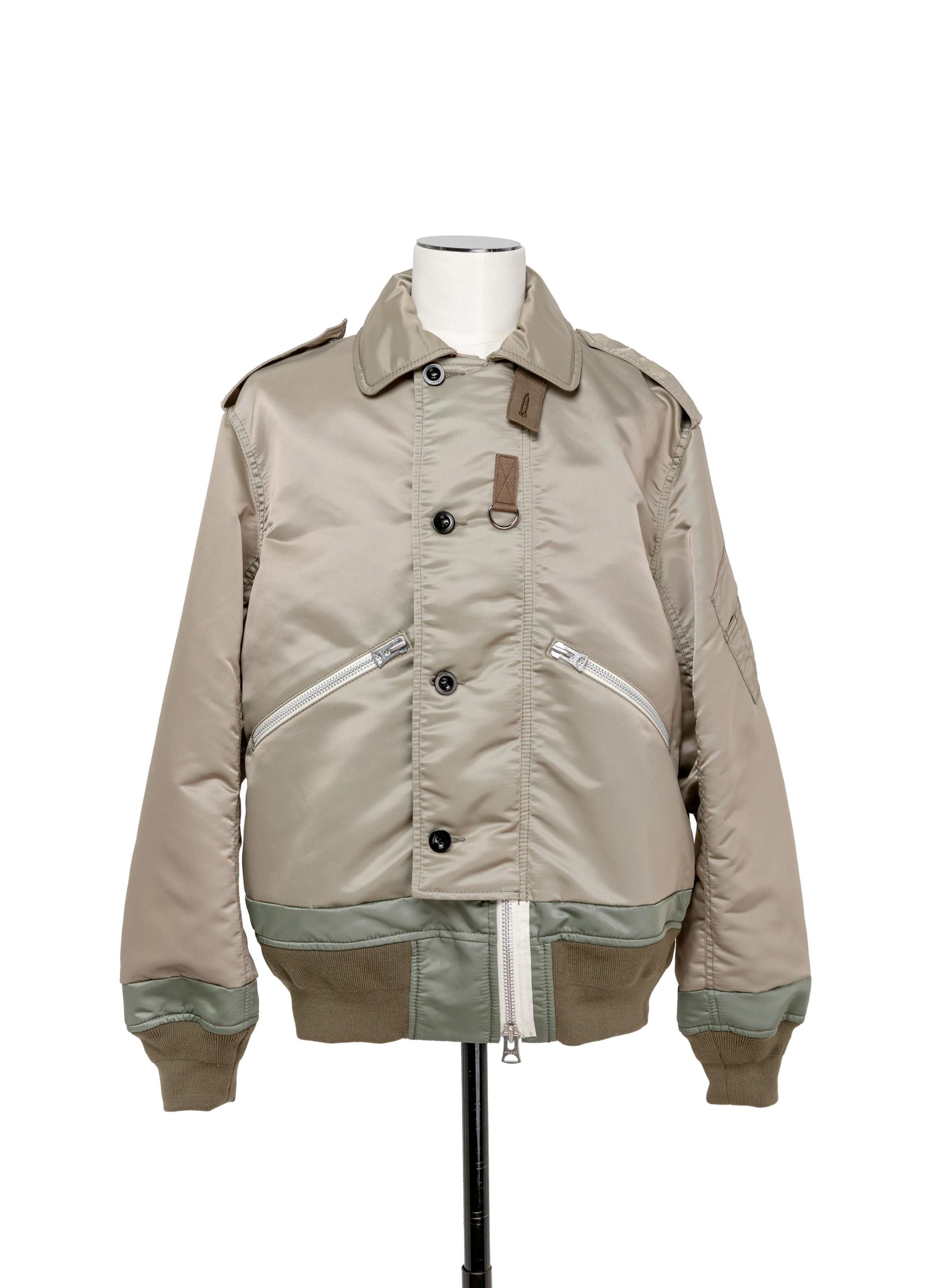 Nylon Twill Blouson - 1