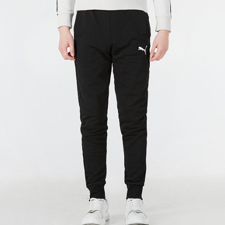 PUMA ESS Logo Pants 'Black' 656582-03 - 4