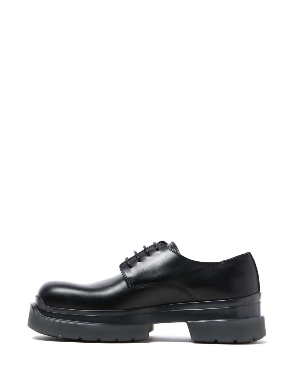 chunky lace-up leather brogues - 4