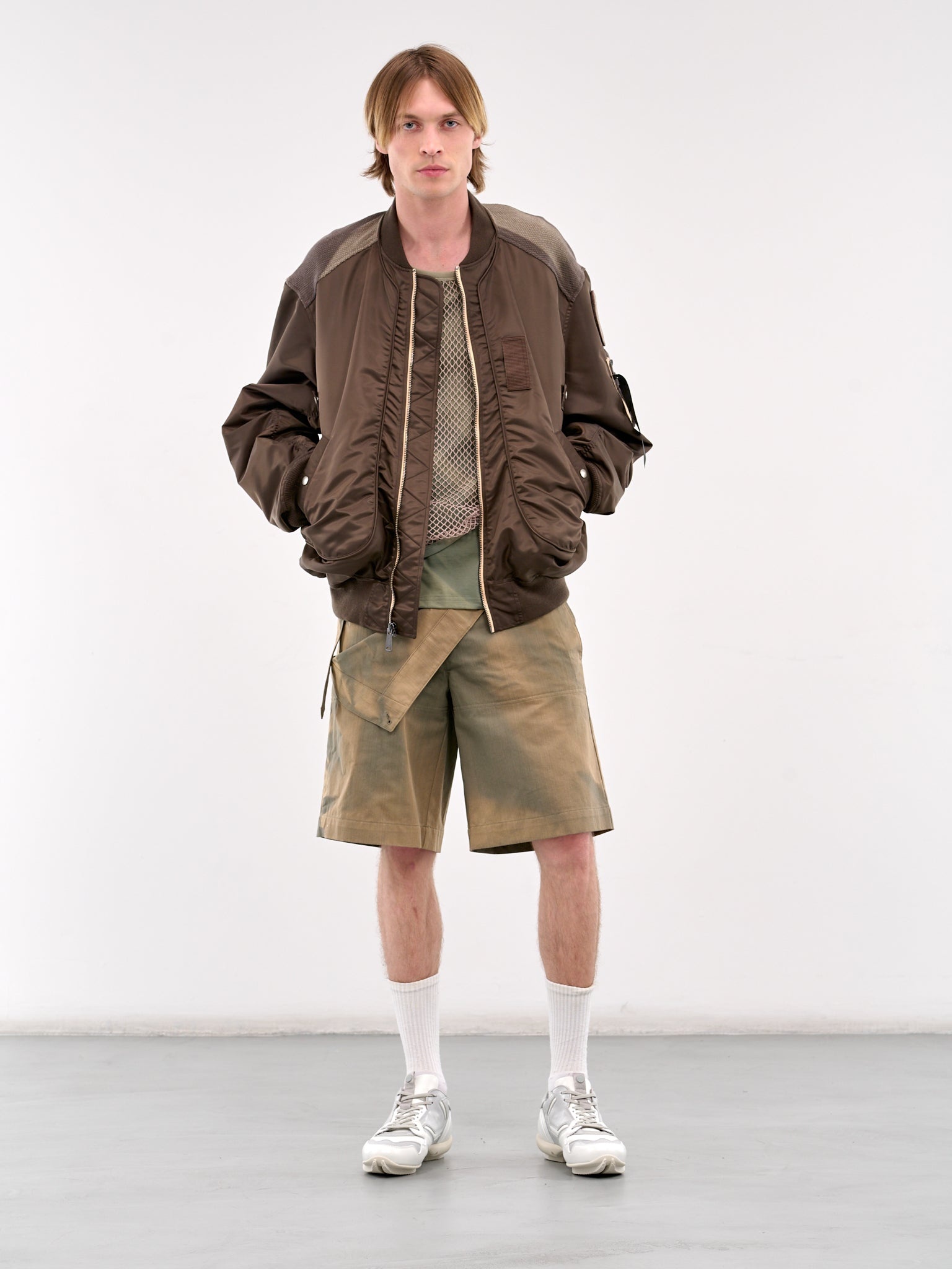 Sun-Bleached Double Front Shorts - 6