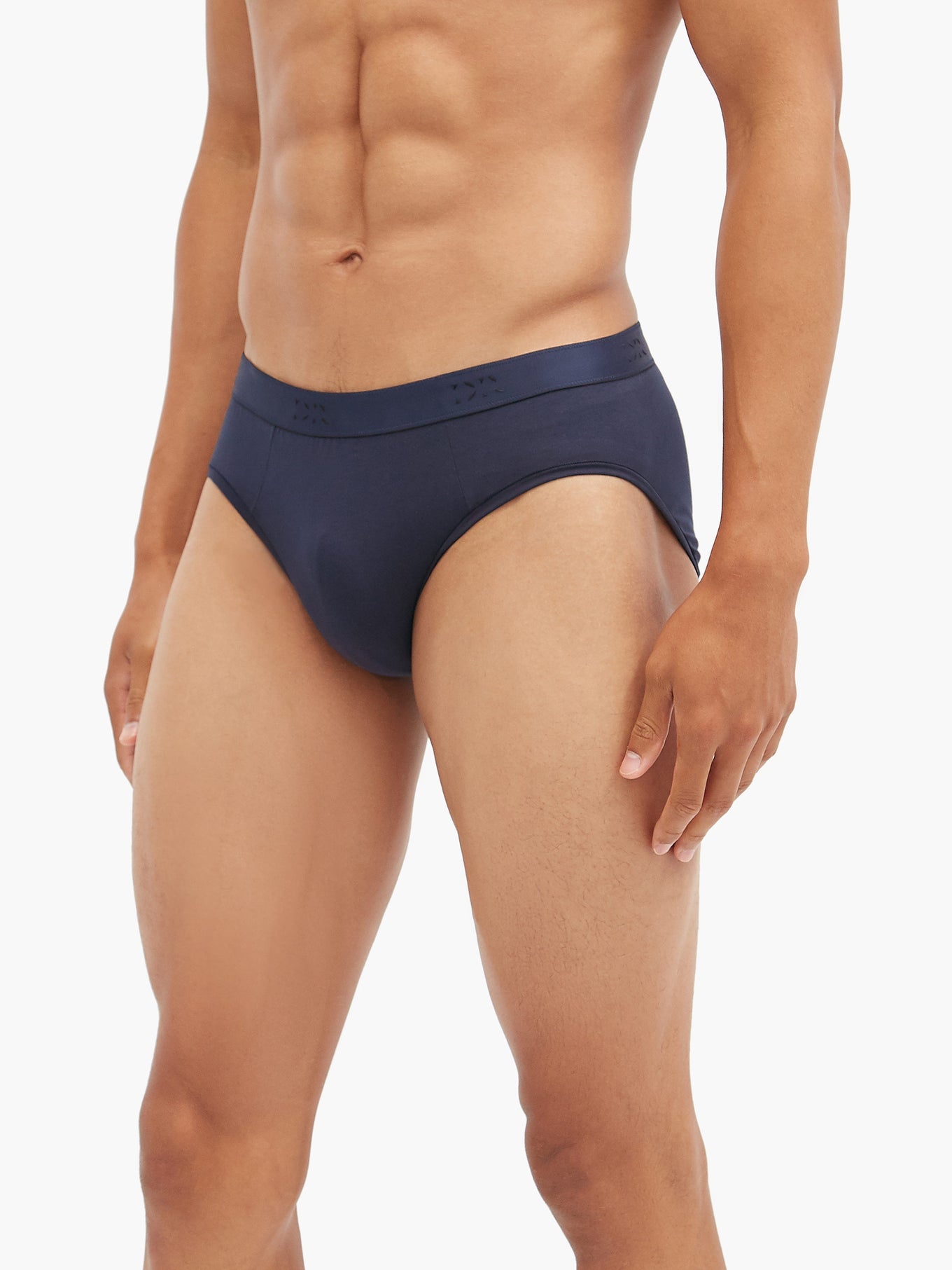 Jack mid-rise cotton-blend jersey briefs - 2