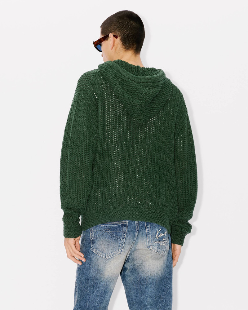 'KENZO Fruit Stickers' embroidered hooded sweatshirt 4