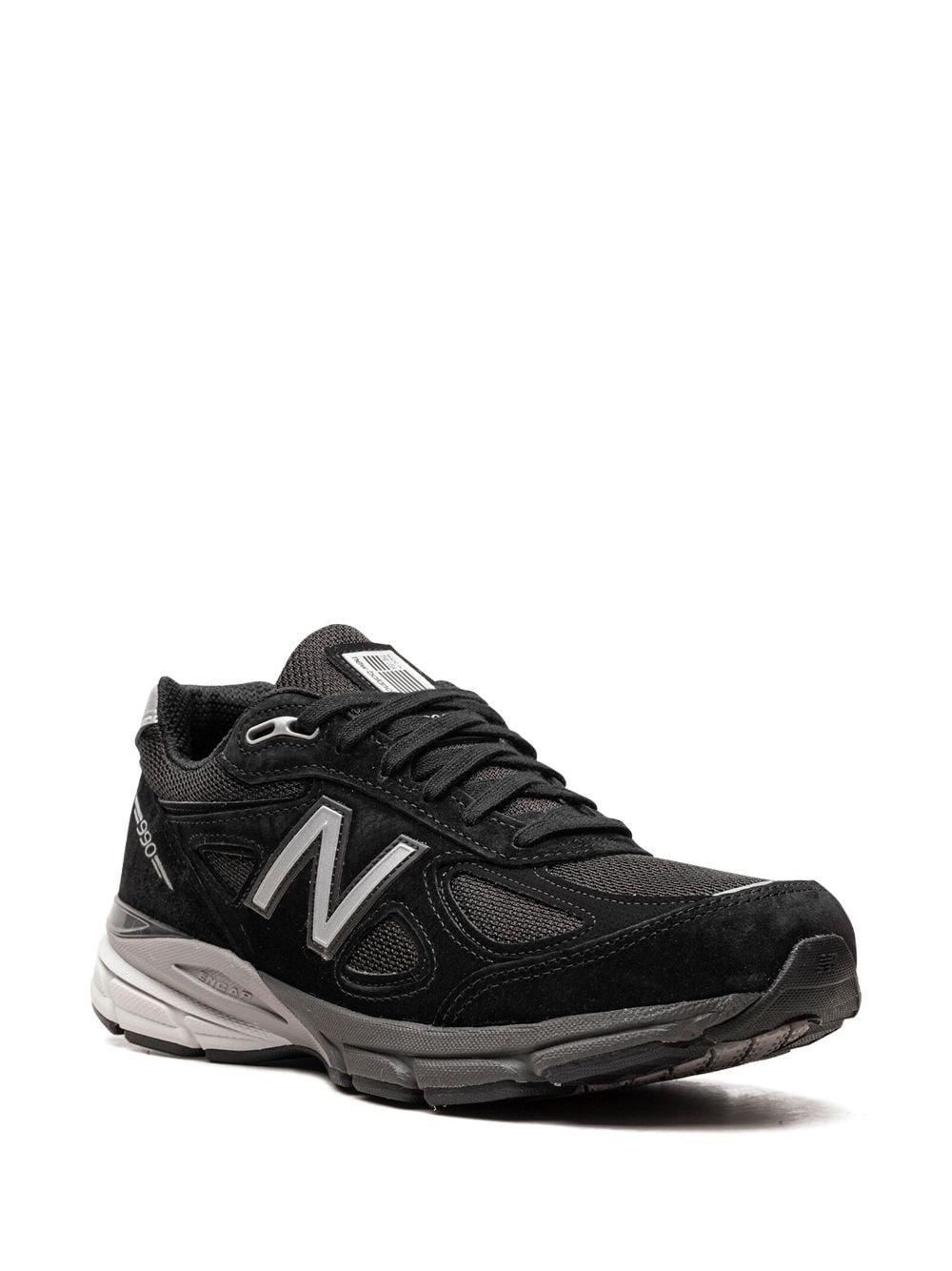 Made in USA 990v4 "Black/Silver" sneakers - 2