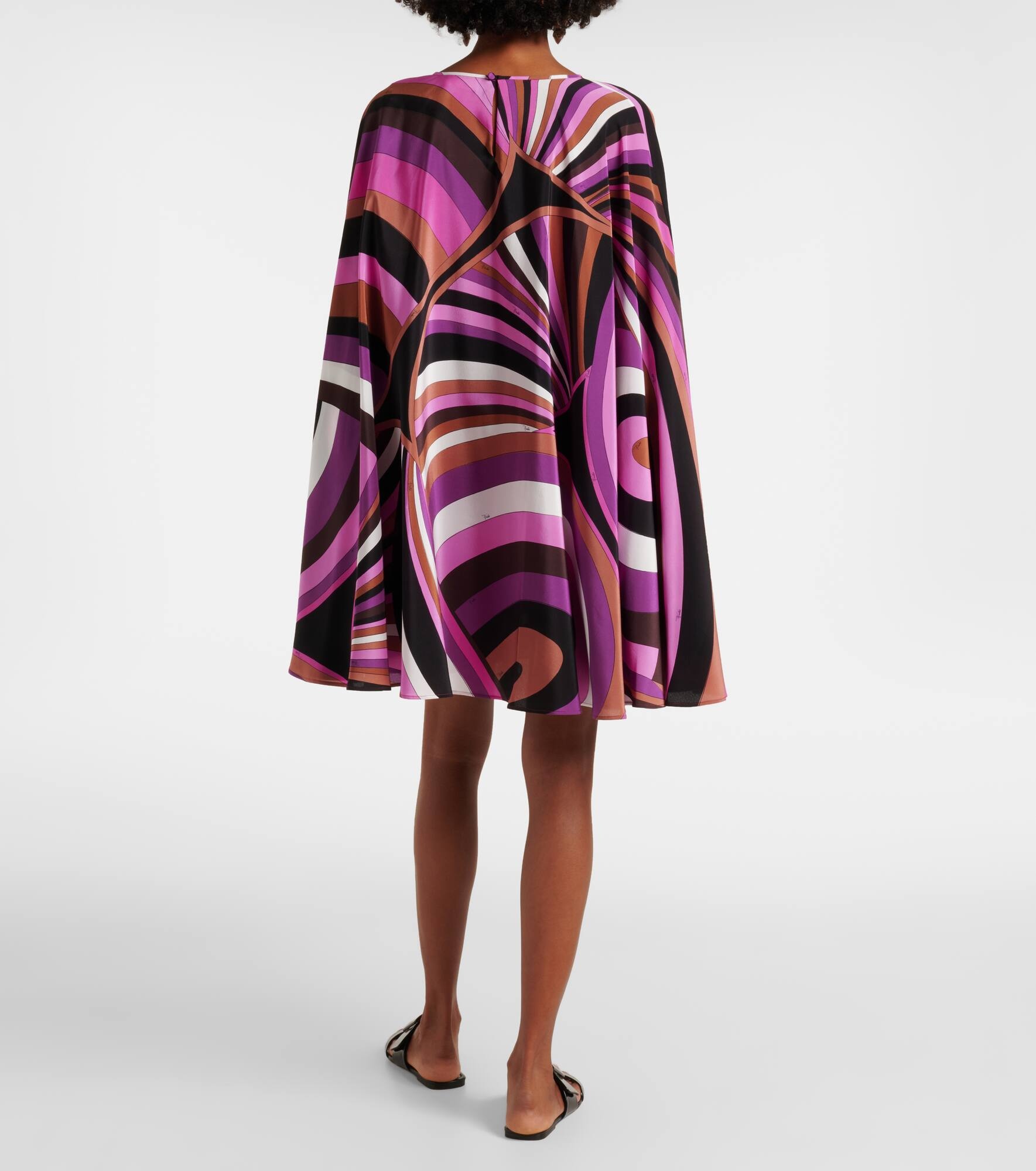 Iride silk kaftan - 3