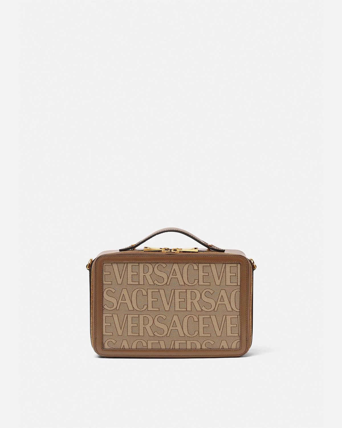 Versace Allover Messenger Bag - 1