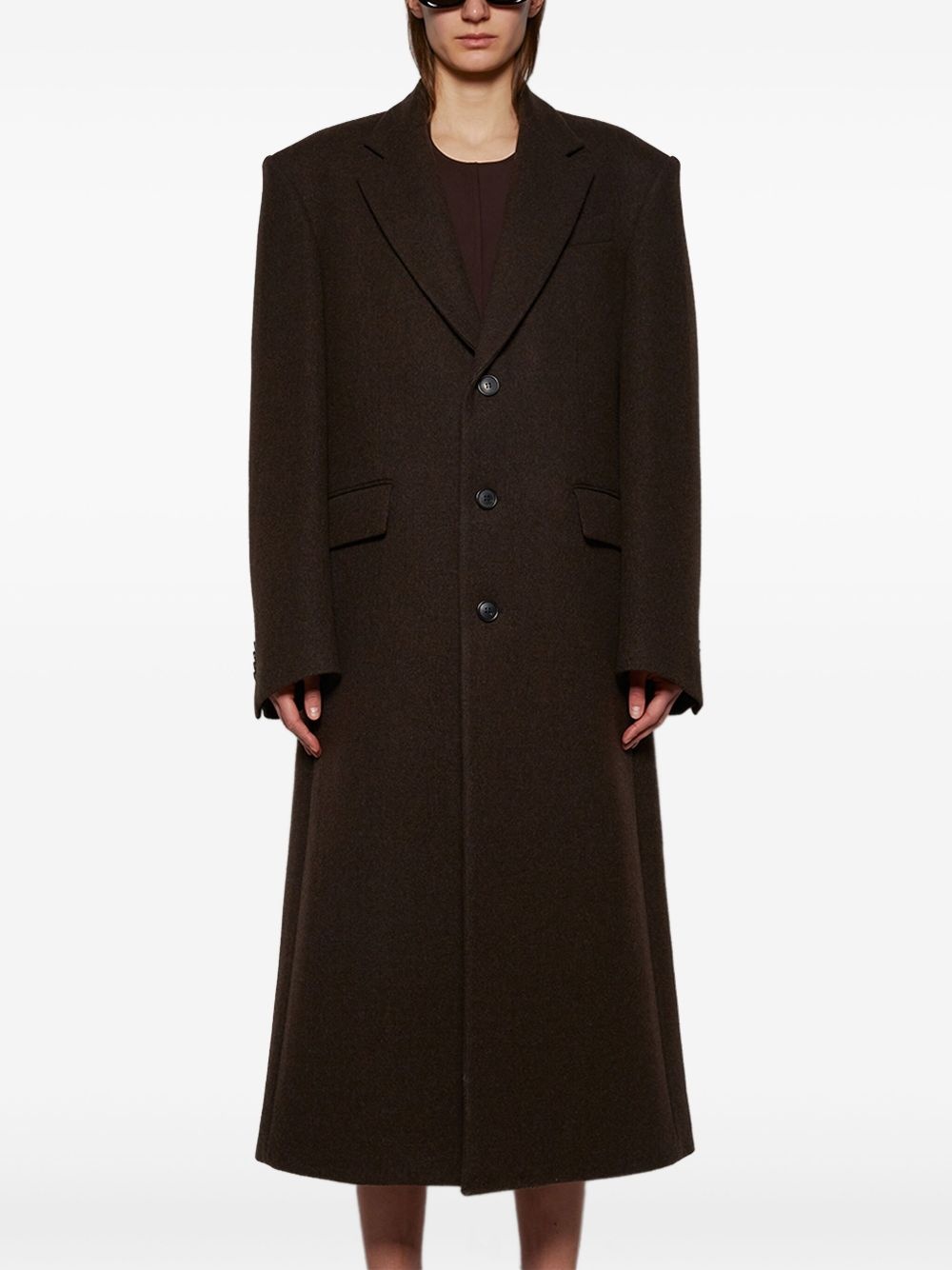 single-breasted coat - 3