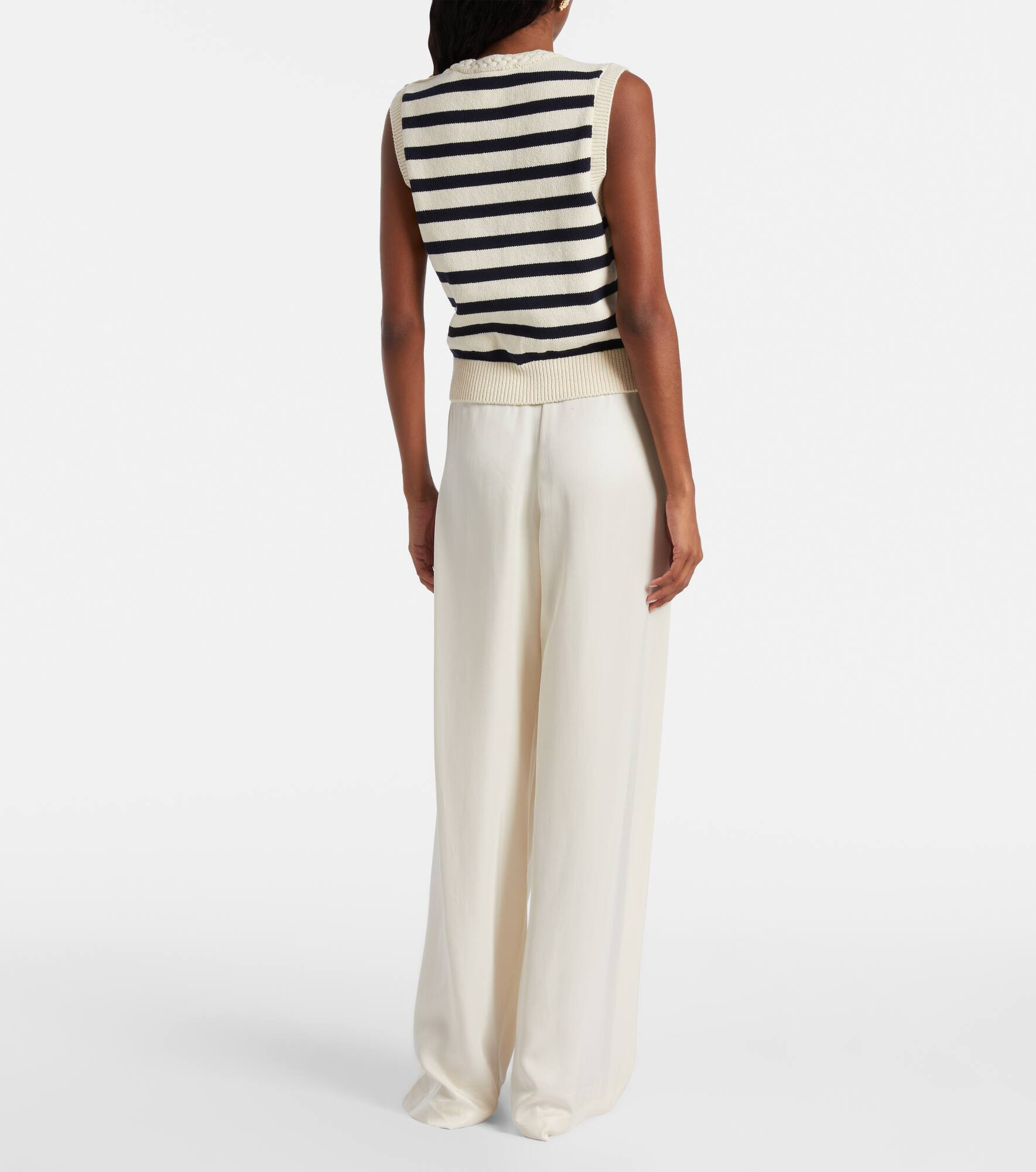 The Harbor cotton-blend sweater vest - 3
