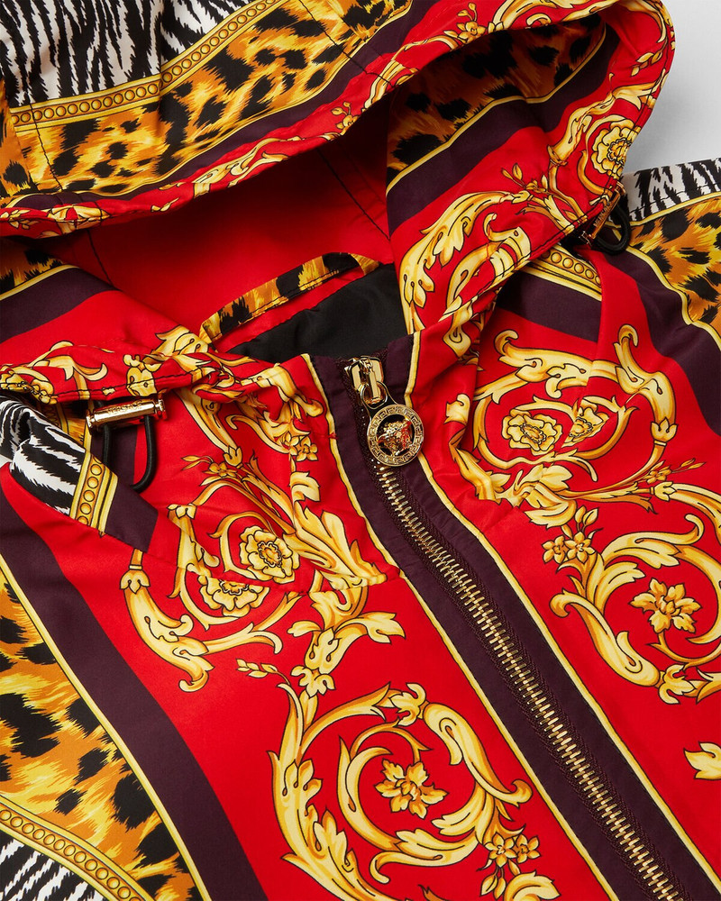VERSACE Wild Cats Windbreaker Jacket outlook