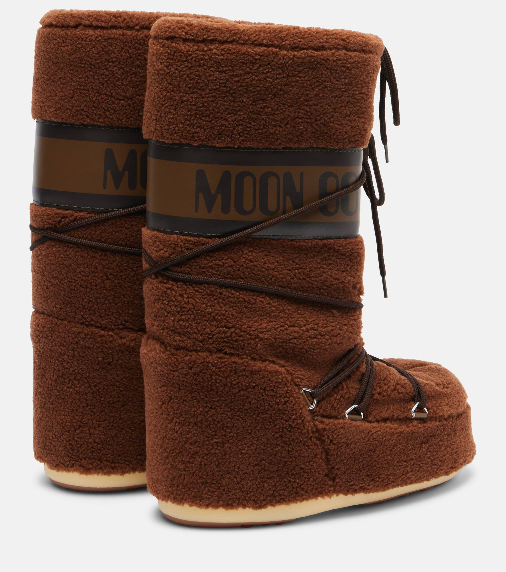 Icon fleece knee-high boots - 2