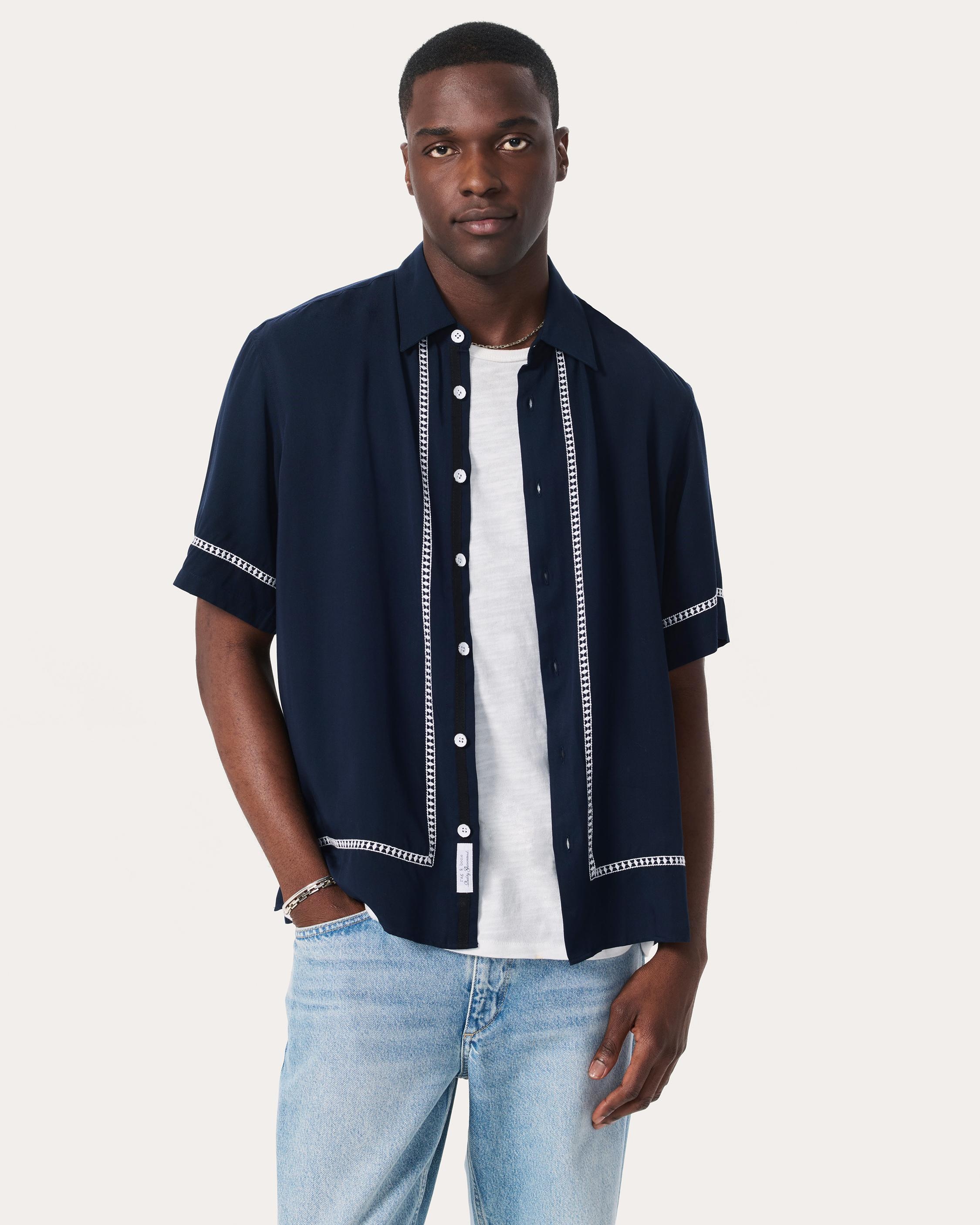 Dalton Embroidered Shirt - 2