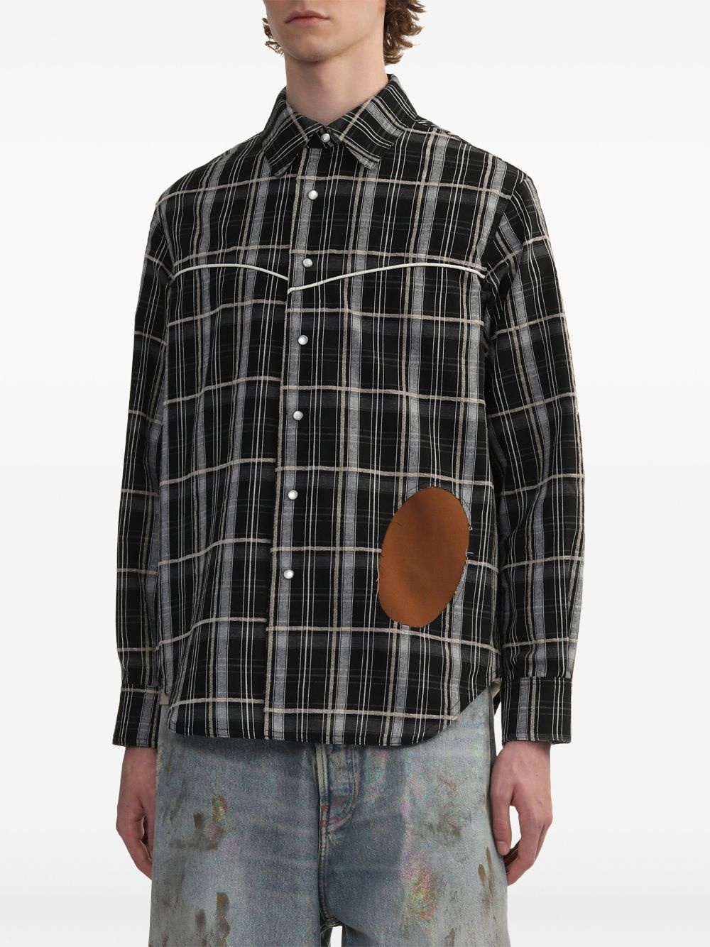 checked shirt - 3