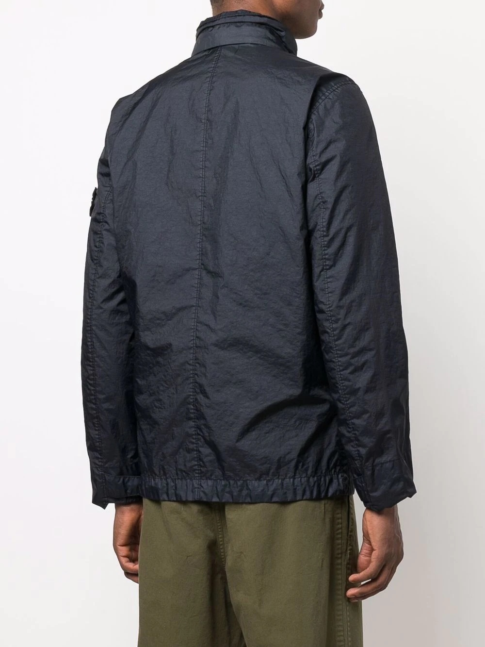 patch pocket field jacket - 4