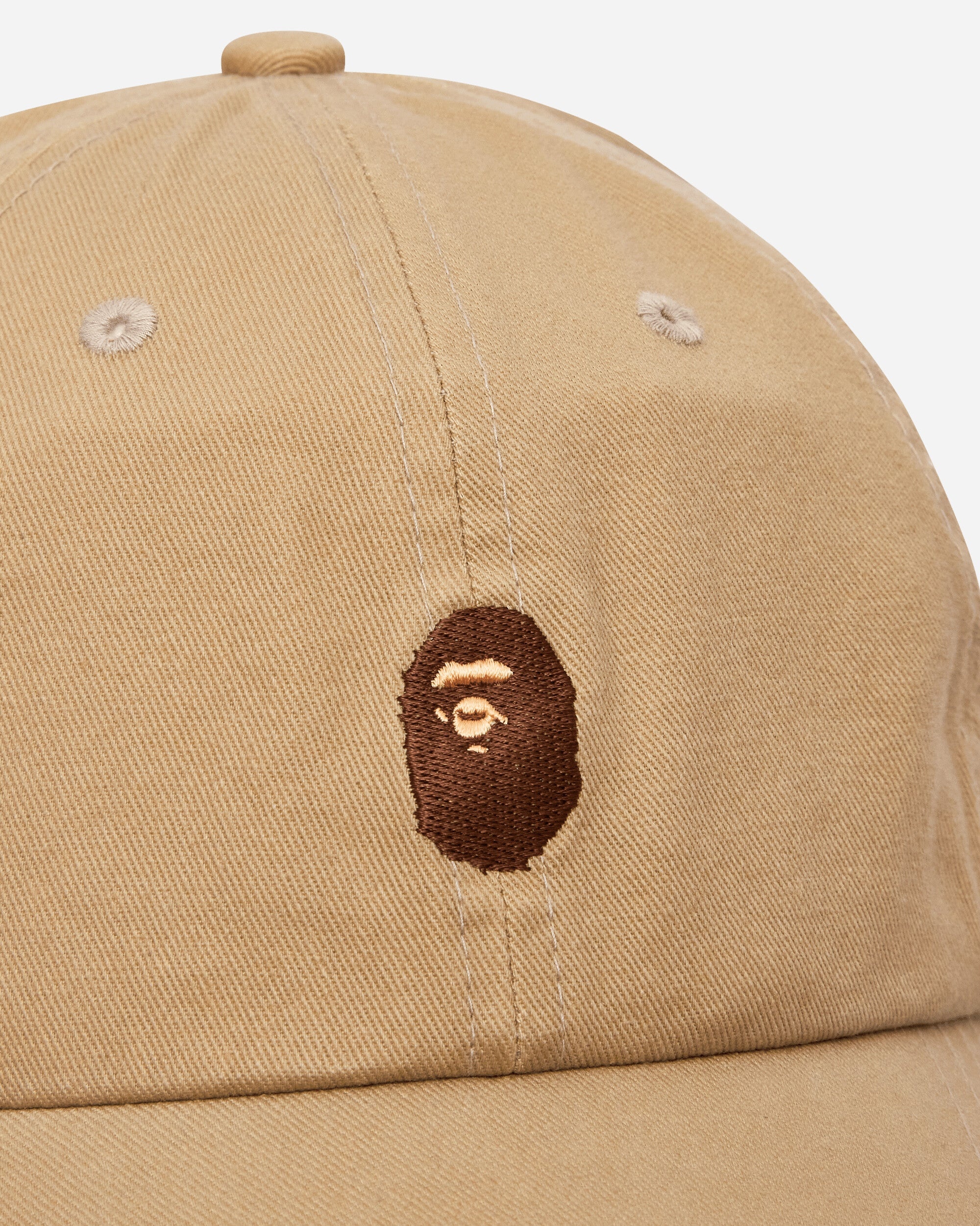 Ape Head One Point Panel Cap Beige - 6