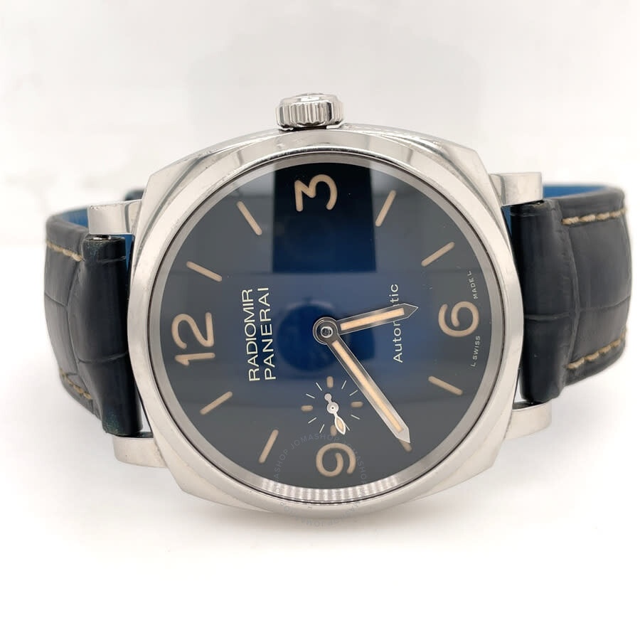 Pre-owned Panerai Radiomir Automatic Blue Dial Men's Watch PAM00933 - 5