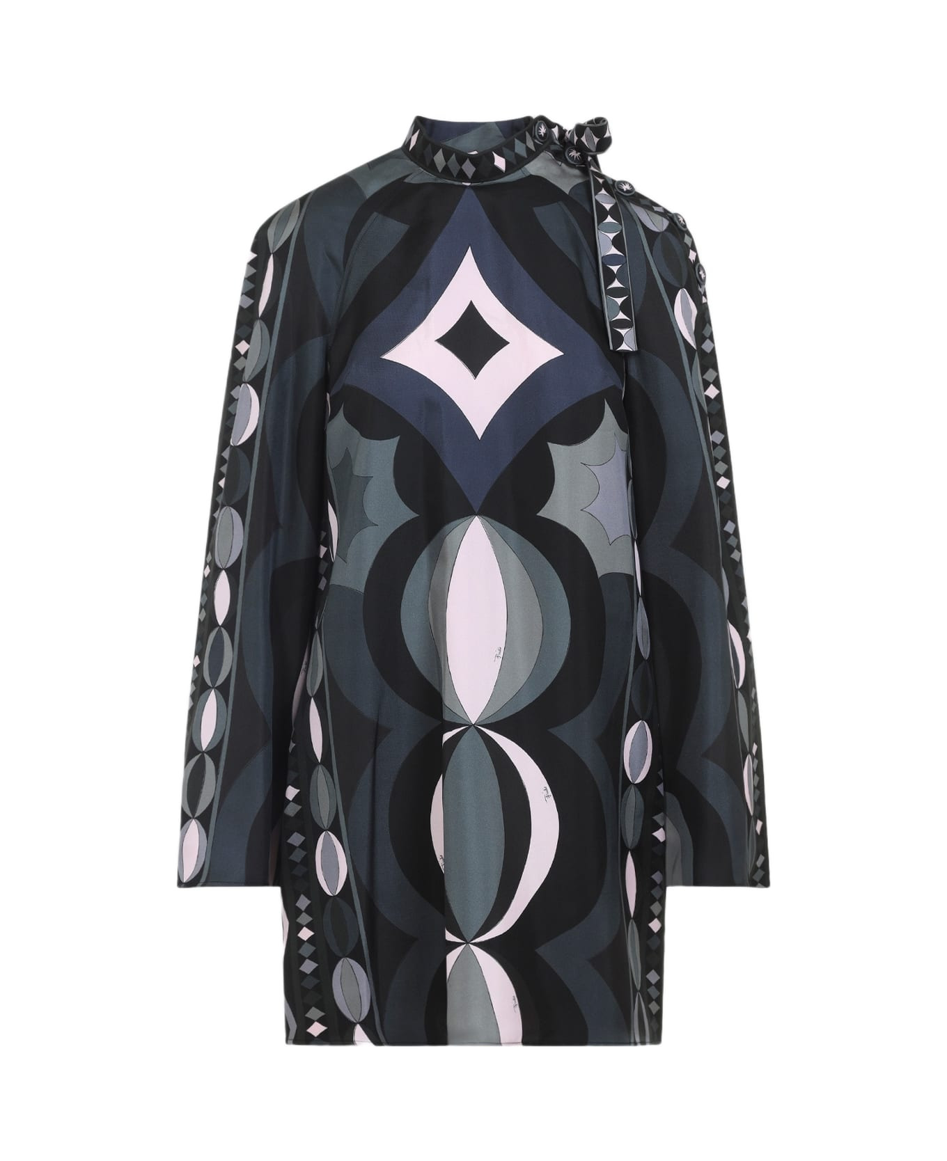 Silk Mini Dress - 1