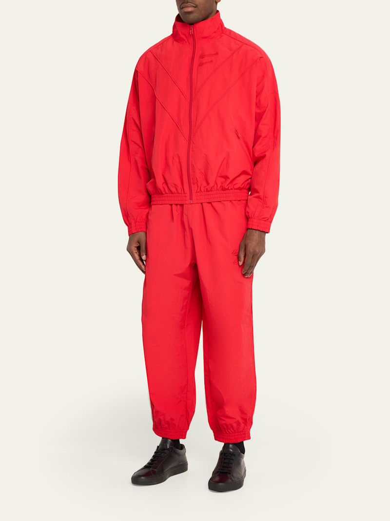 WILLY CHAVARRIA Men's Bad Boy Nylon Track Jacket outlook