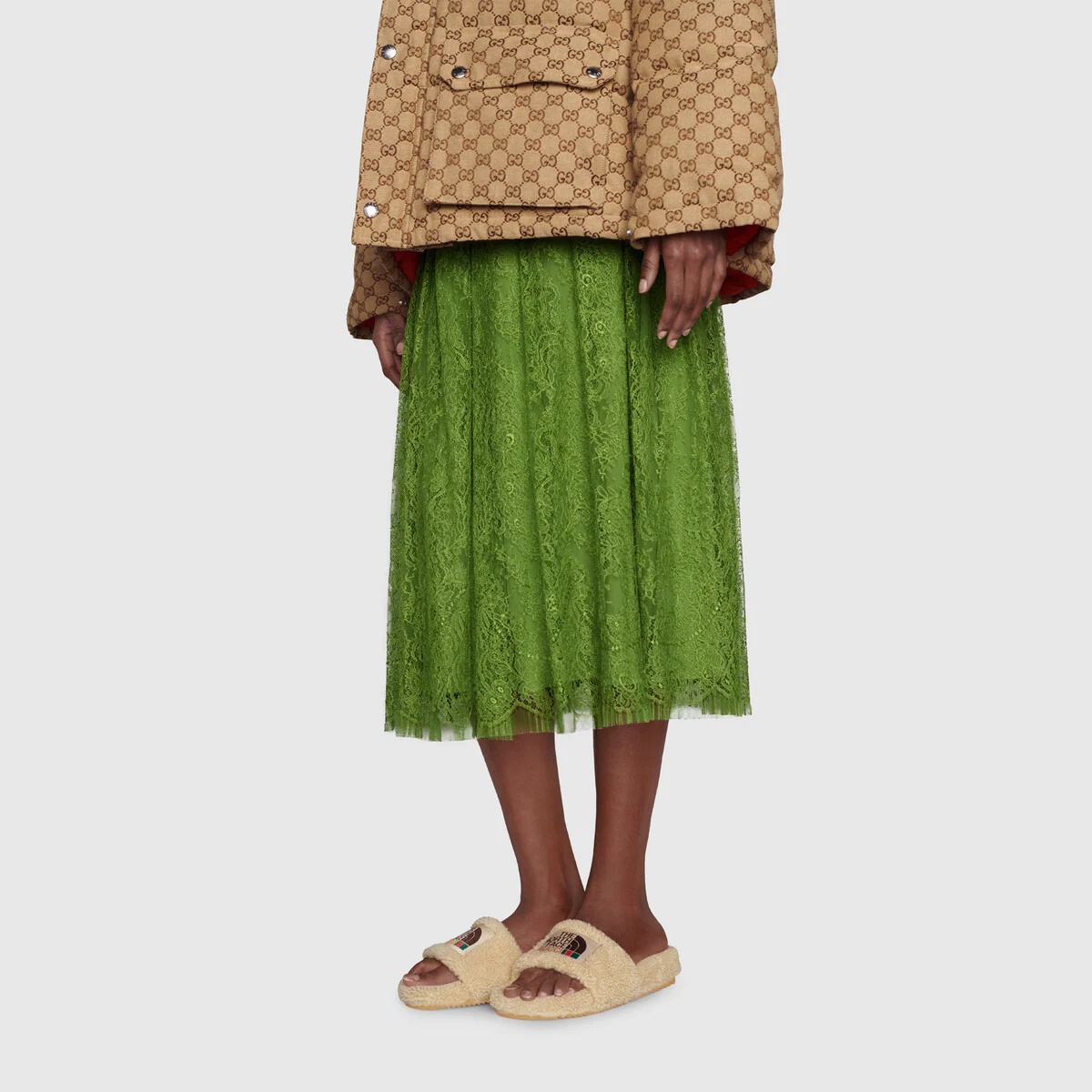 Women's The North Face x Gucci slide - 6