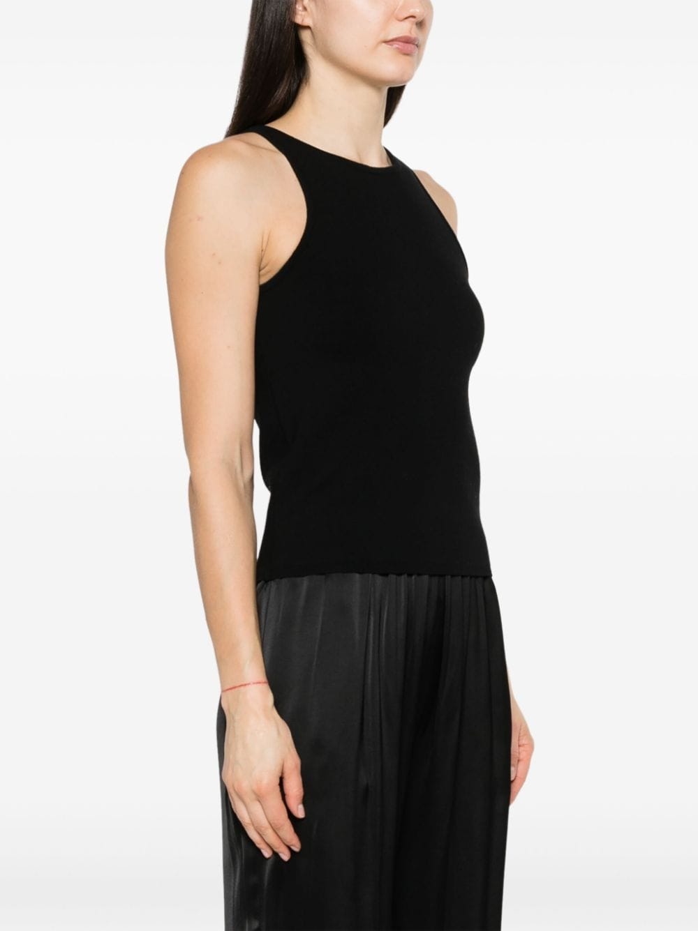 sleeveless knitted top - 3