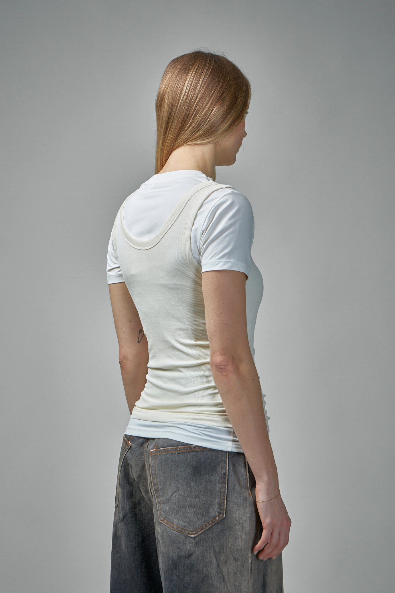 Layered Print T-Shirt - 3