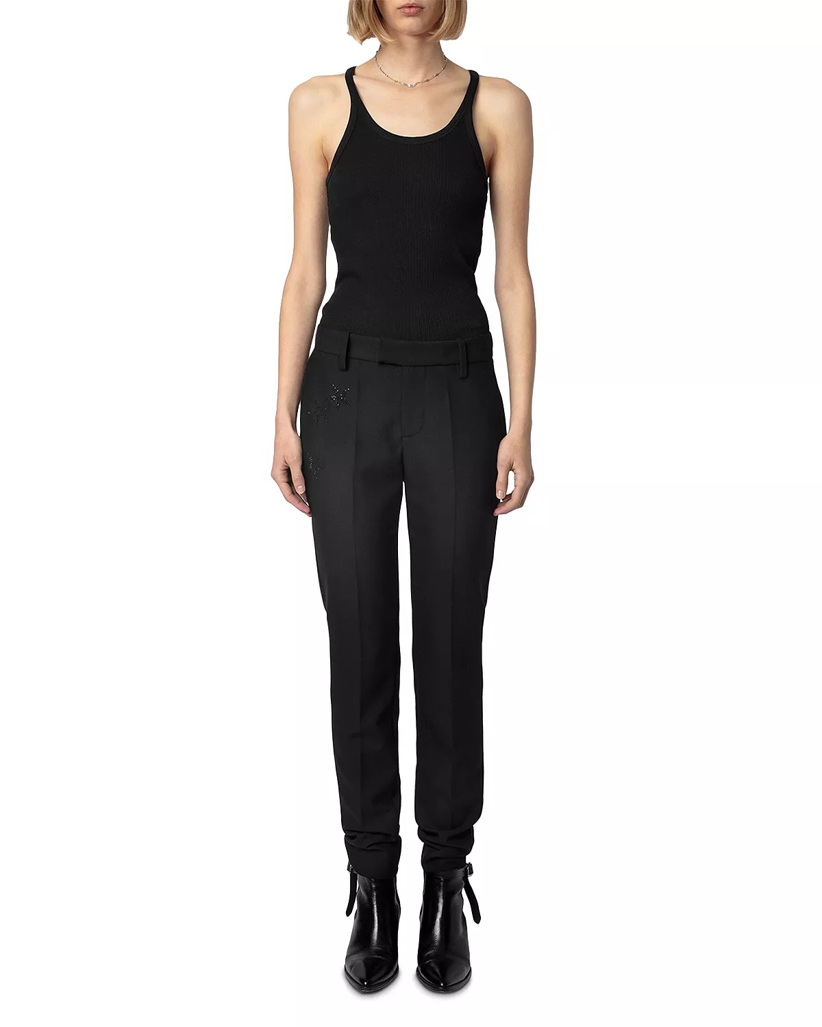 Prune Strass Star Pants - 2
