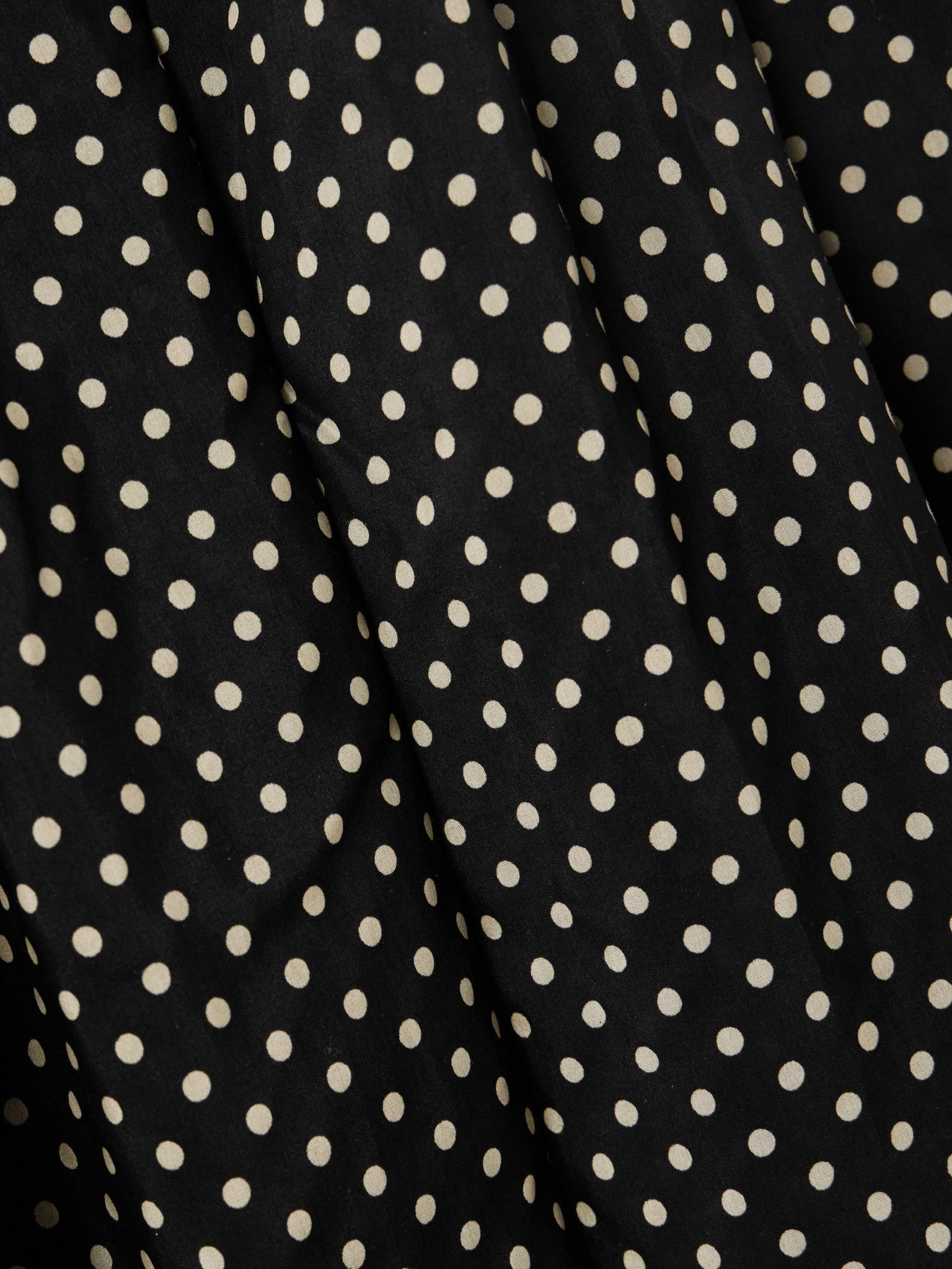 Tiered organic cotton and silk-blend midi dress Black - 4