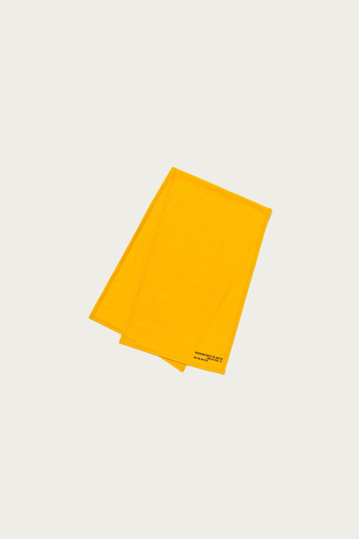 Neckerchief, Man's, Knitted - Yellow - 1
