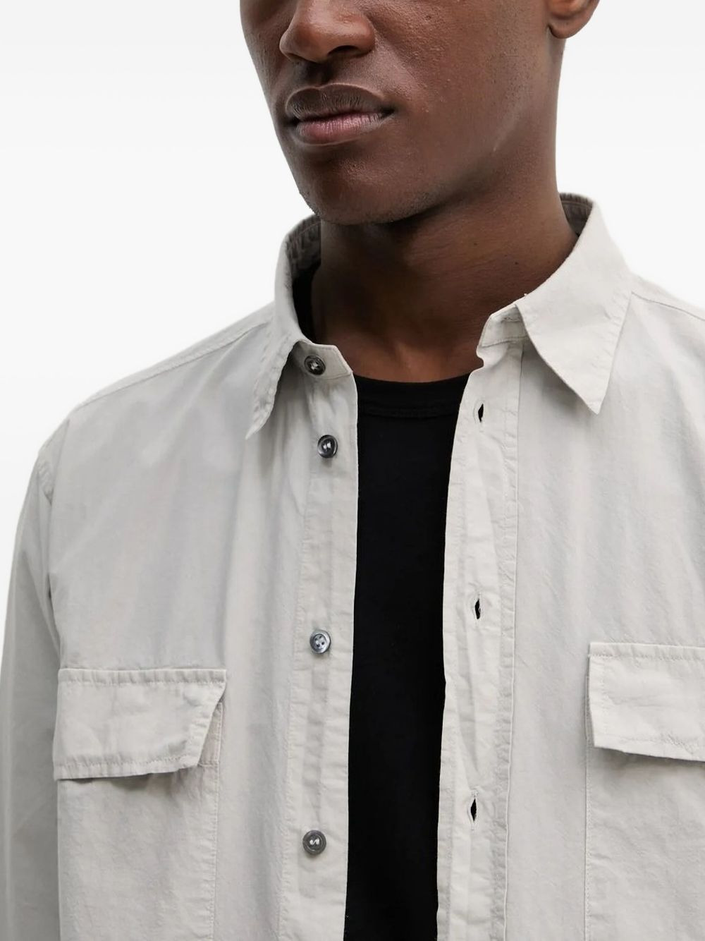 double-pocket long-sleeve shirt - 3